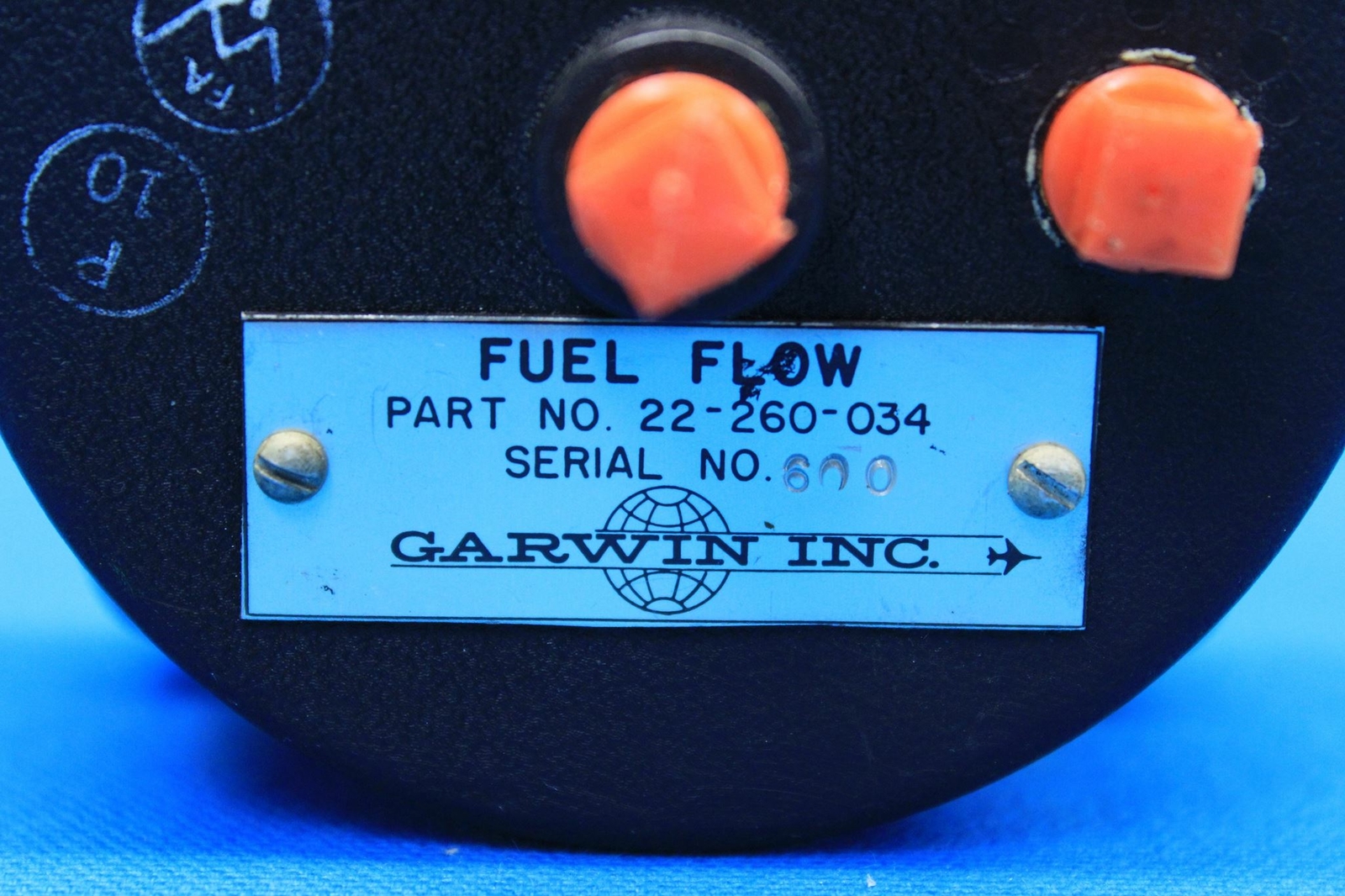 Garwin Fuel Flow Indicator P/N: 22-260-034 (20475)