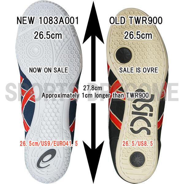Asics Wrestling Shoes EX-EO special order 1083A001 Black x Gold x Black