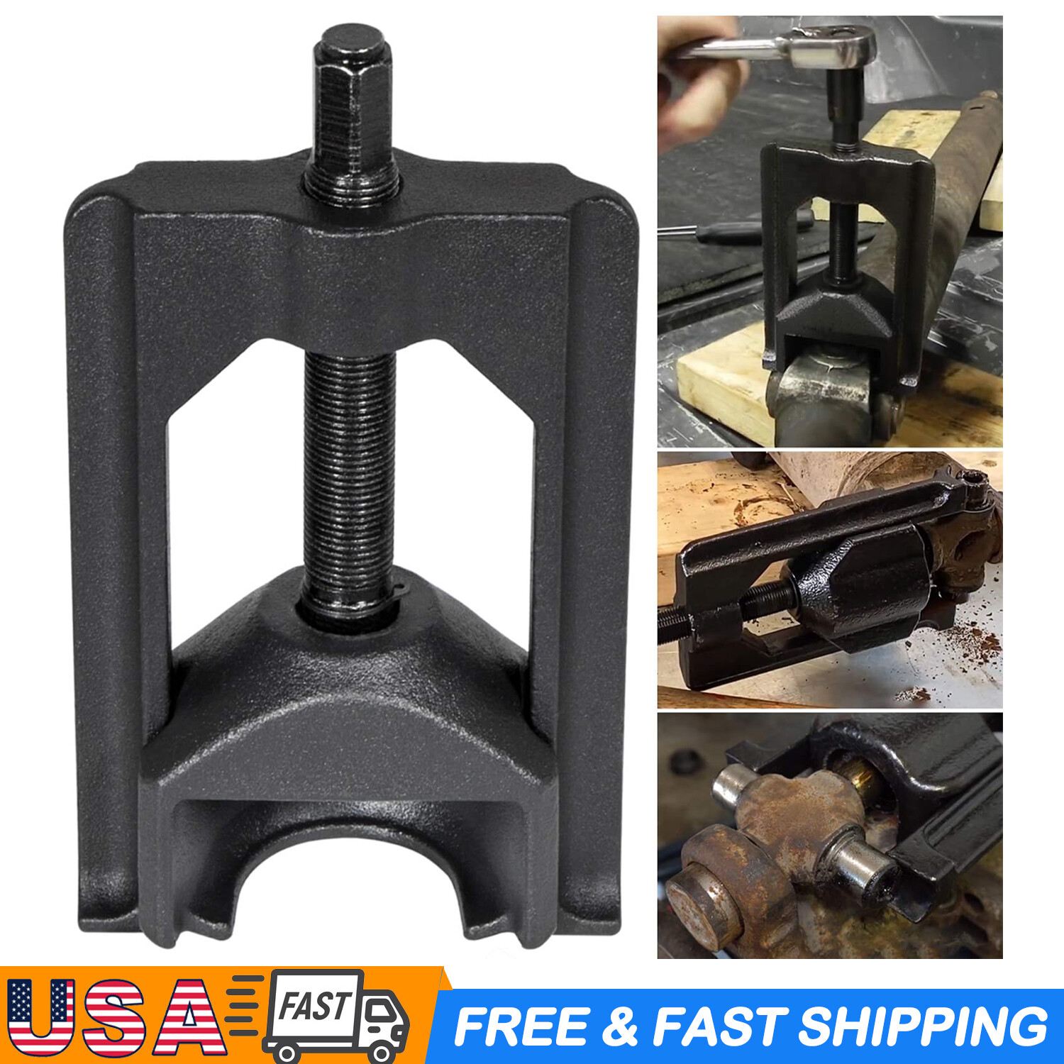 Universal Joint Puller Press Removal U-Joint Tool Heavy Duty (Class 1-3) 10105
