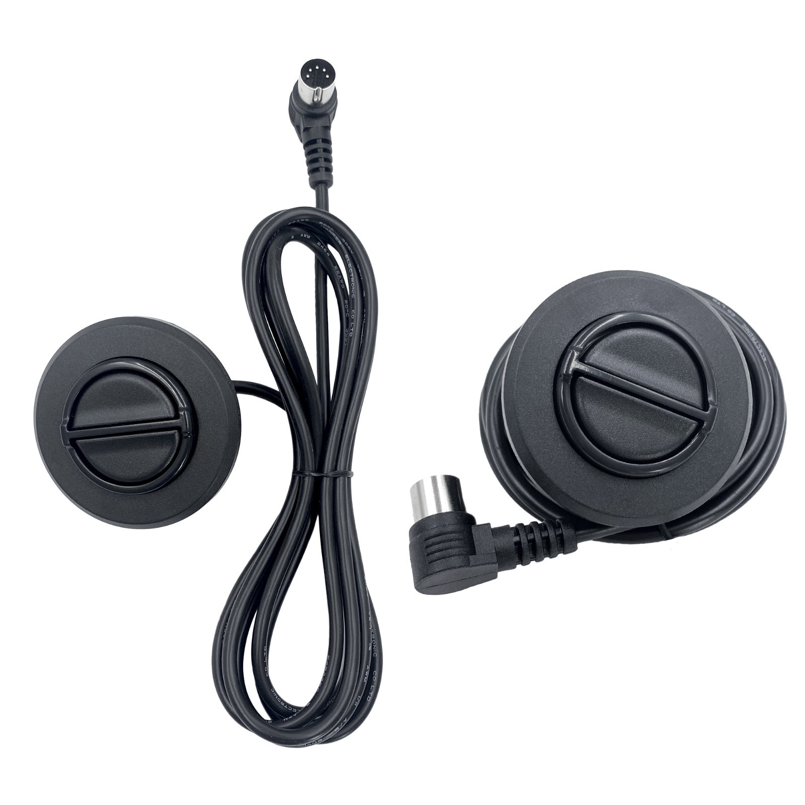 2 Set 2 Button 5 Pin Round Switch Hand Control Power Recliner Lift Chair Handset