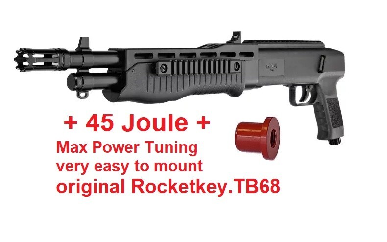 TB68 MAX Power valve original Rocketkey.TB68 - 45J Exportventil maximal Leistung