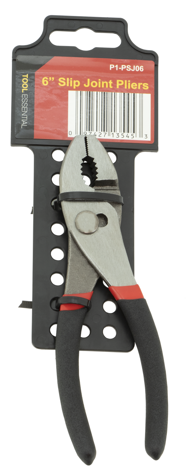 Tool Essentials 6" Slip Joint Pliers with Coated Grips