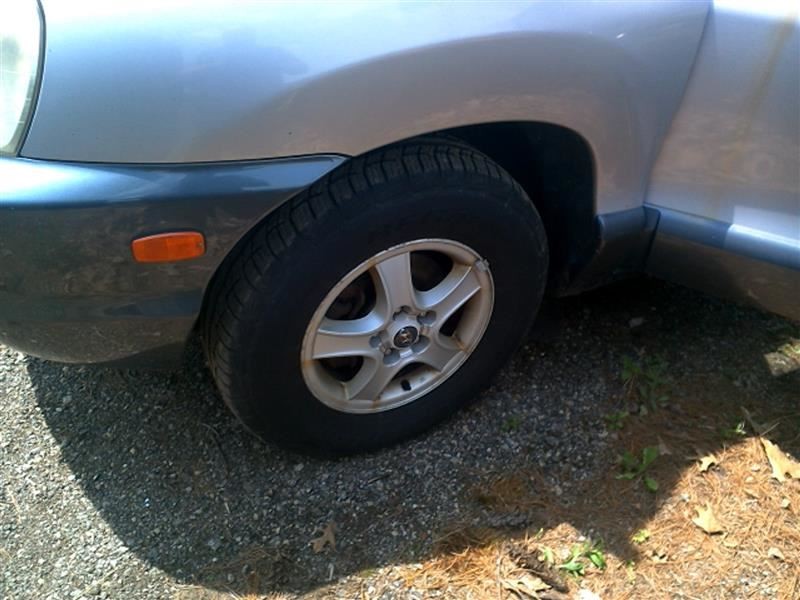 Driver Left Front Spindle Knuckle With ABS Fits 02-04 Santa Fe 162080