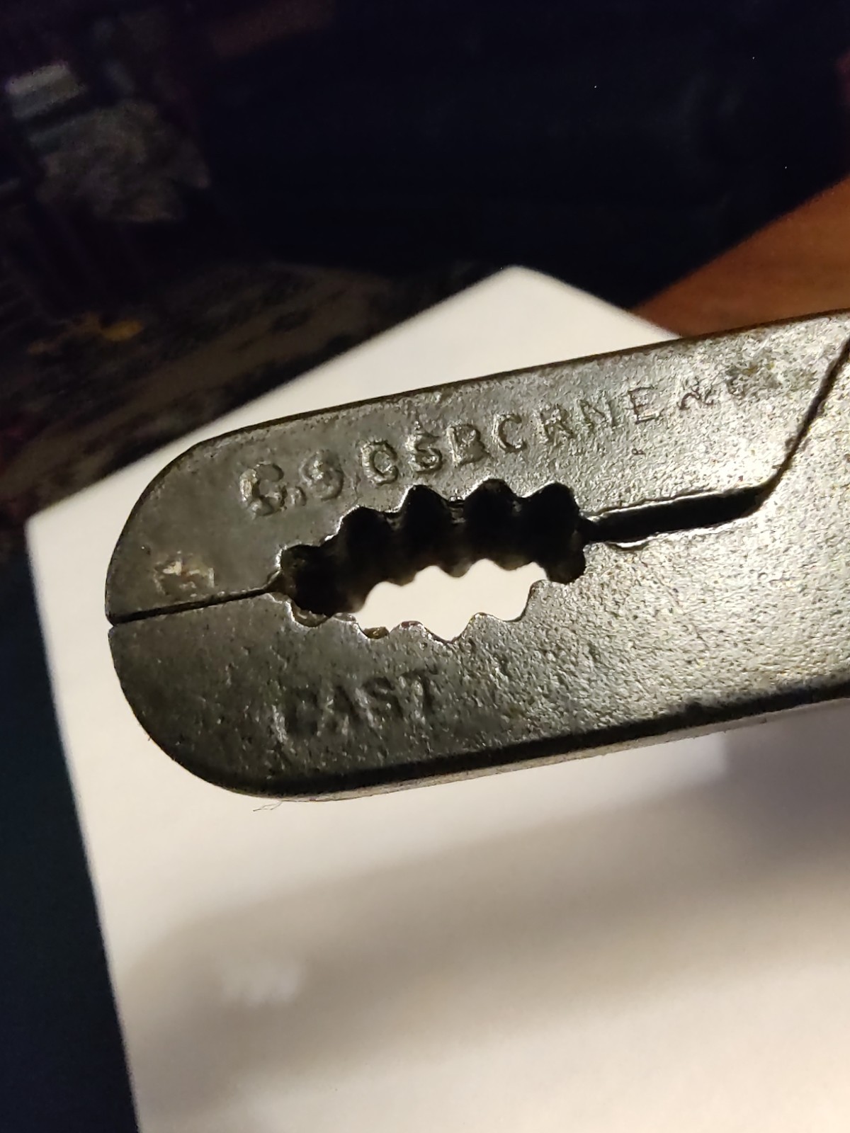 C S Osborne 5" gas burner pliers