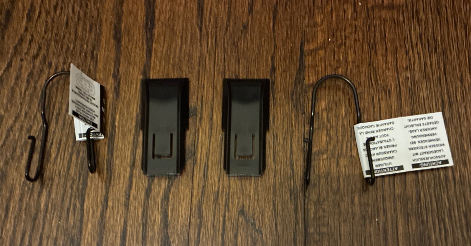 NEW HOTRONIC ski boots Battery holder clip set