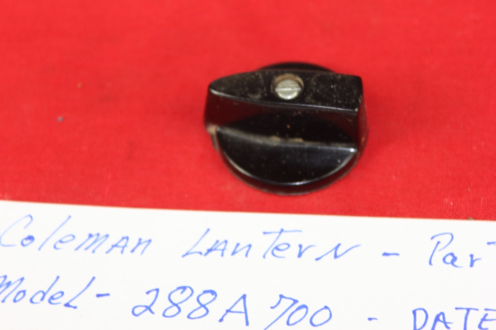 Coleman 288A Lantern VALVE WHEEL Knob 5 / 86