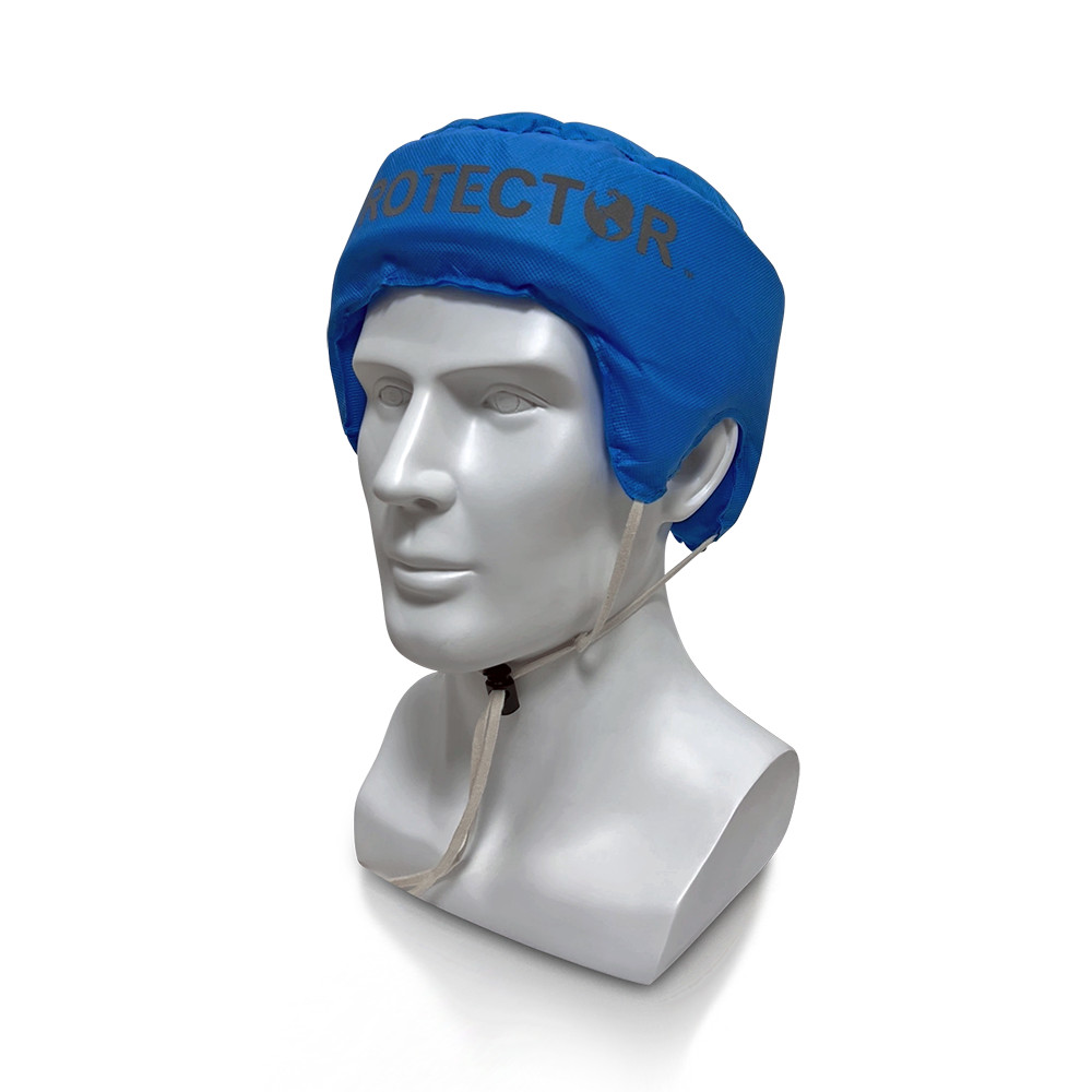Helmet Soft Shell Head protection, Flexible, Disposable, Biodegradable (x4 pack)