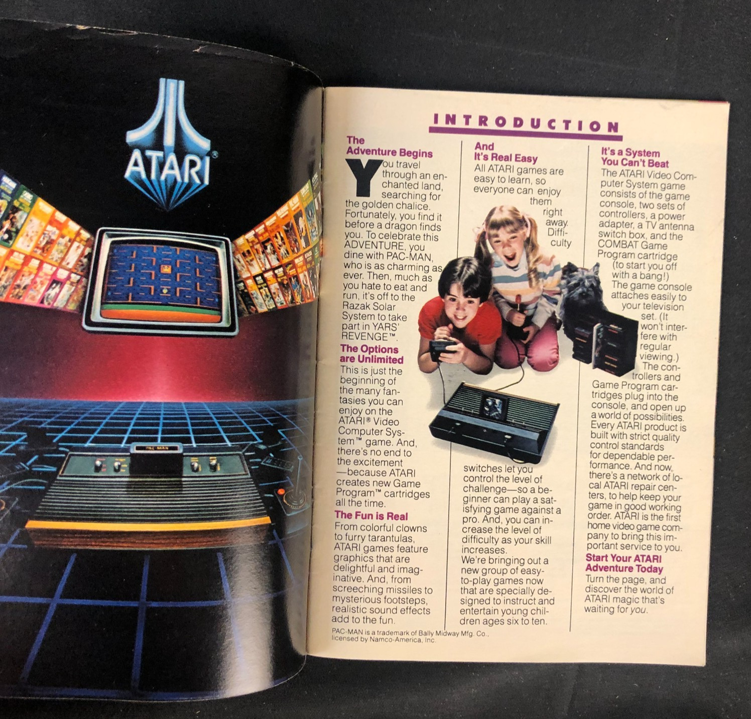 Vintage Atari Software Catalog 45 Game Advertisements 1981