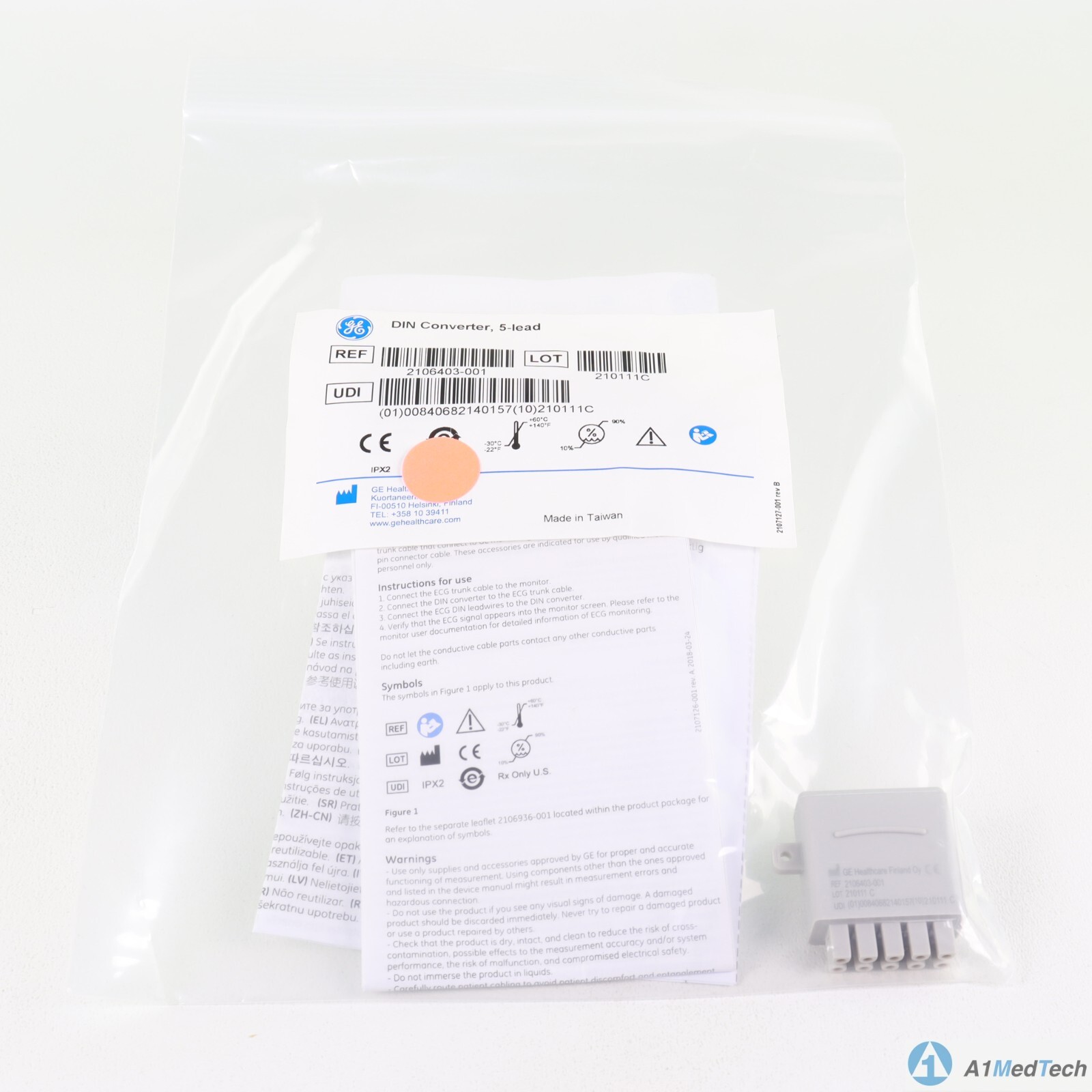 GE Multi-Link ECG Converter 2106403-001