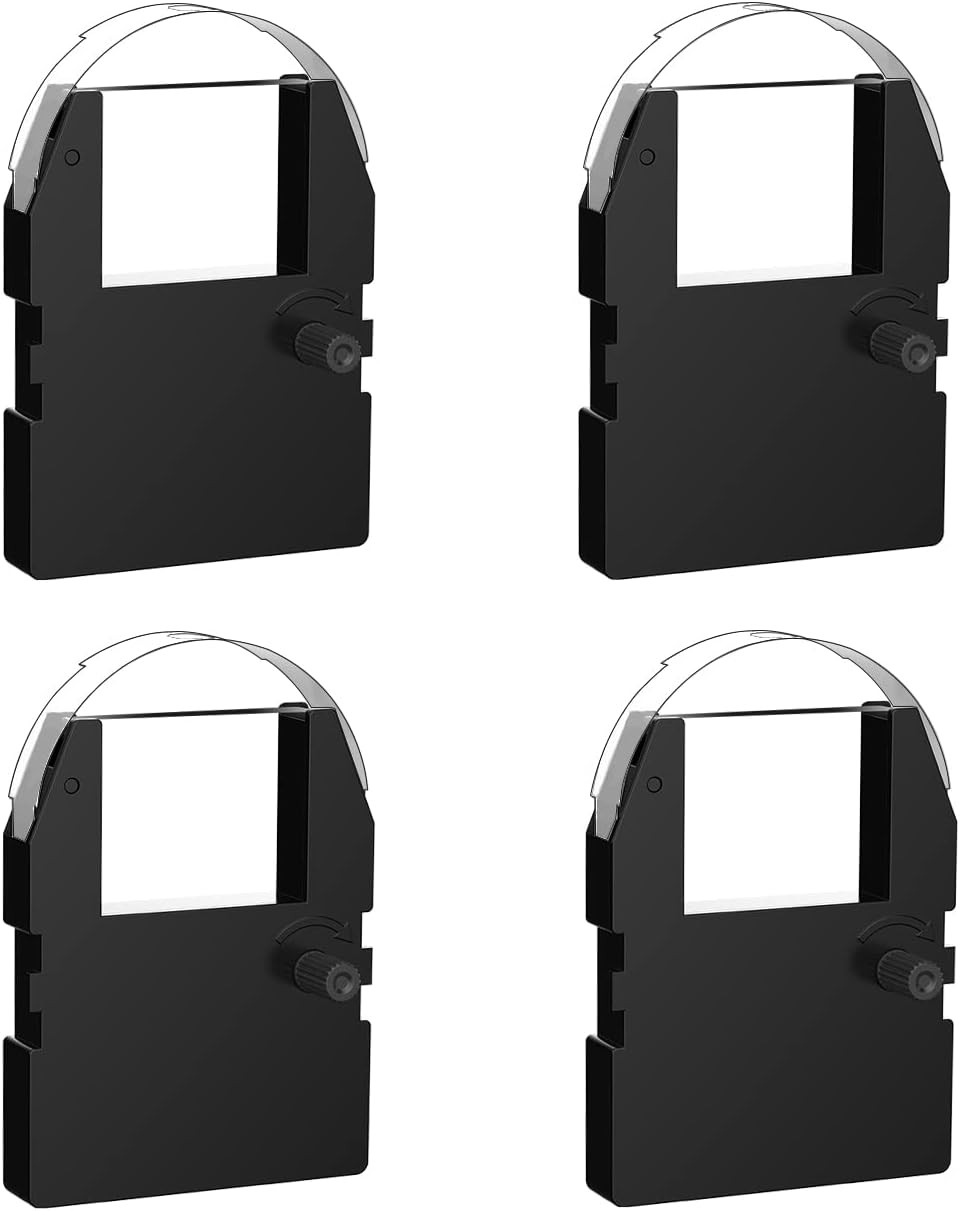 Replacement for Pyramid 3700 Time Clock Ribbon Used with Pyramid 4000R, 3500, 37