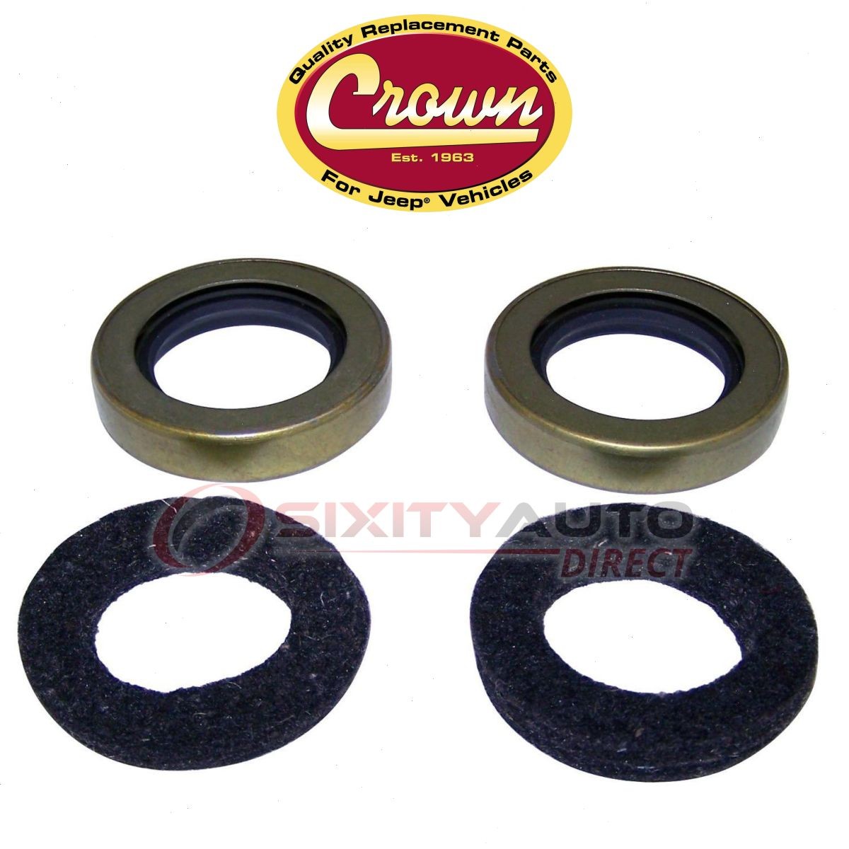 Crown Automotive Transfer Case Slip Yoke for 1965 Jeep J-3700 - Components  om