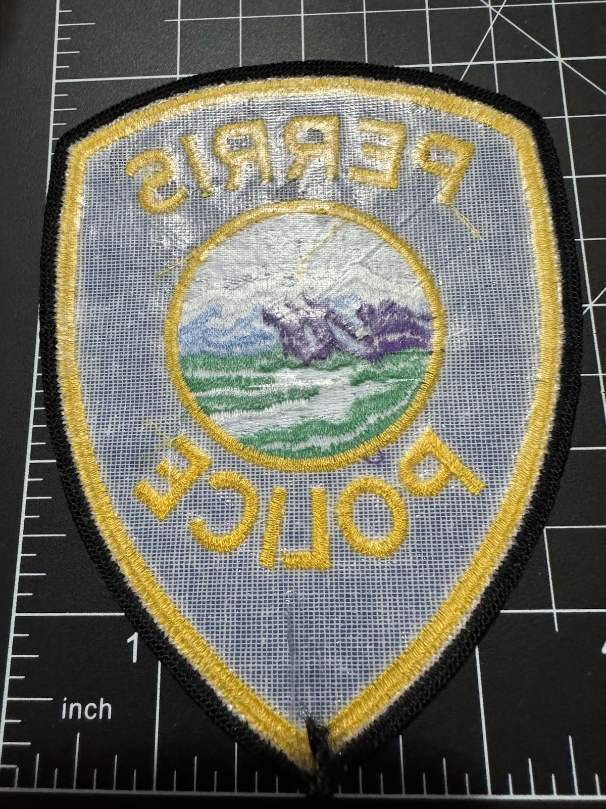 Redding California Historic Obsolete Vintage Patch NICE