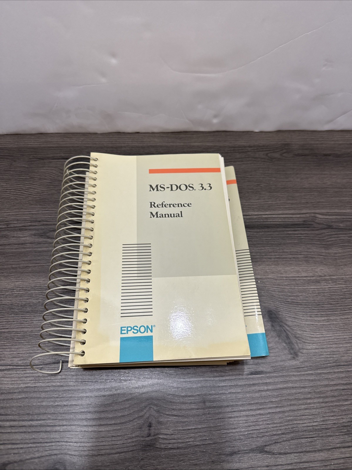MS-DOS 3.3 REFERENCE MANUAL FOR EPSON