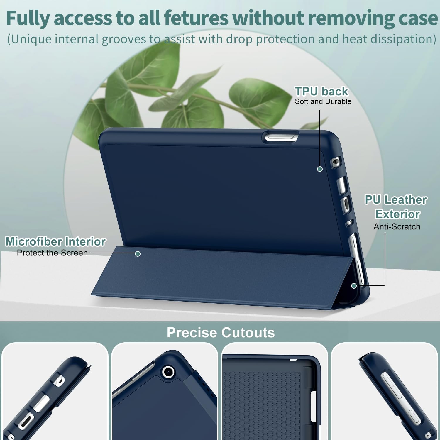 All-New Amazon Fire HD 8 & 8 Plus Tablet Case (12th/10th Generation, 2024/202...