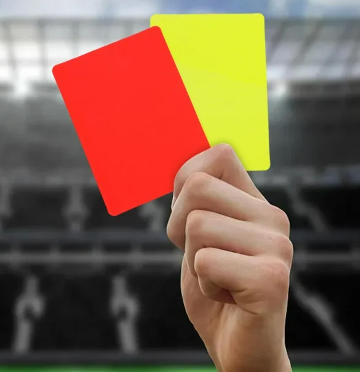 Penalty Authority Soccer Official Referee 1 RED, 1 YELLOW Penalty Card NEW