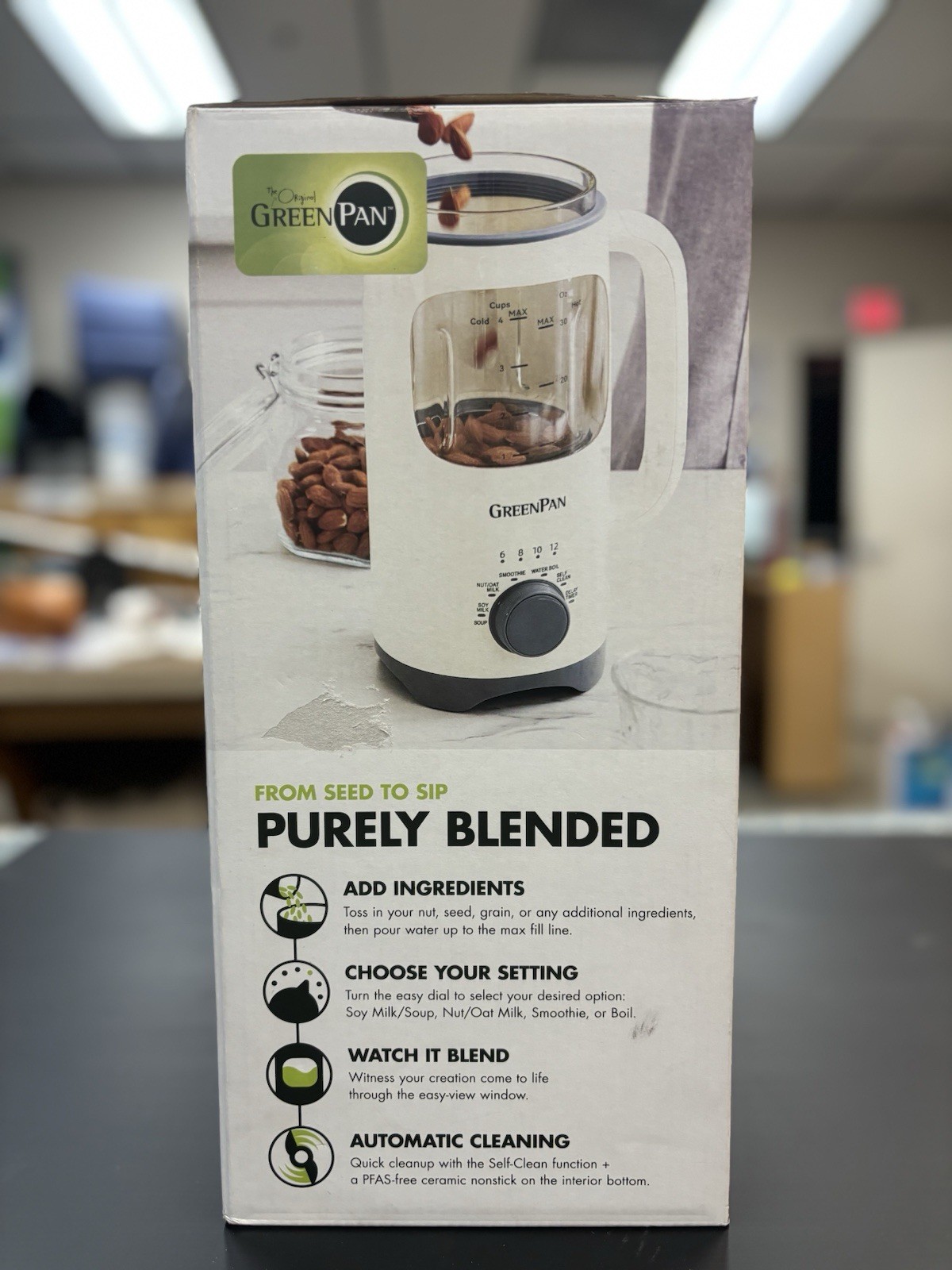 GreenPan Better Blend Soy, Nut & Oat Milk Maker