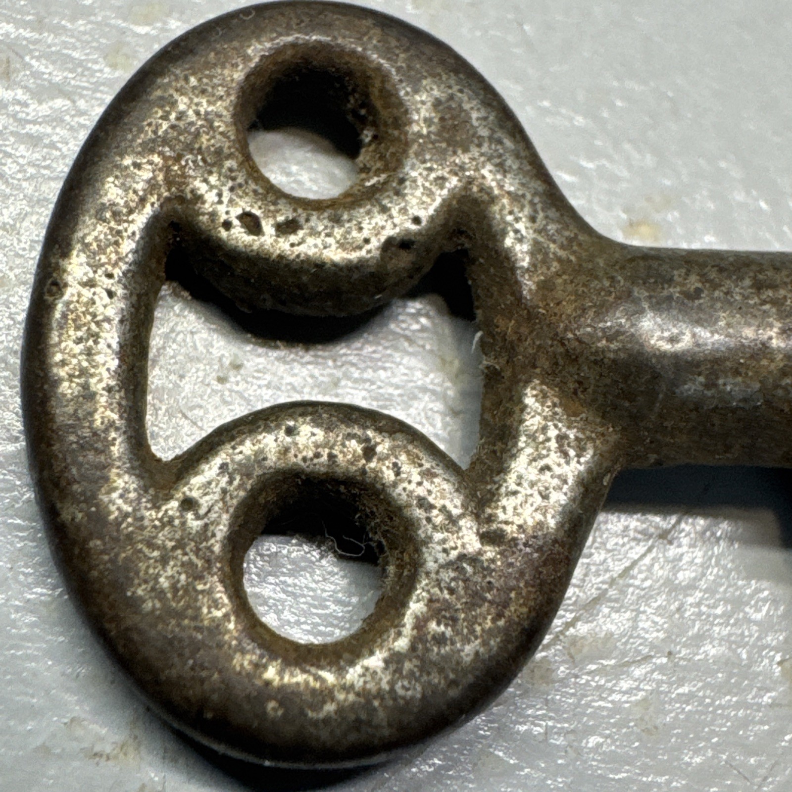 Antique Hollow Barrel Skeleton Key 1.25”