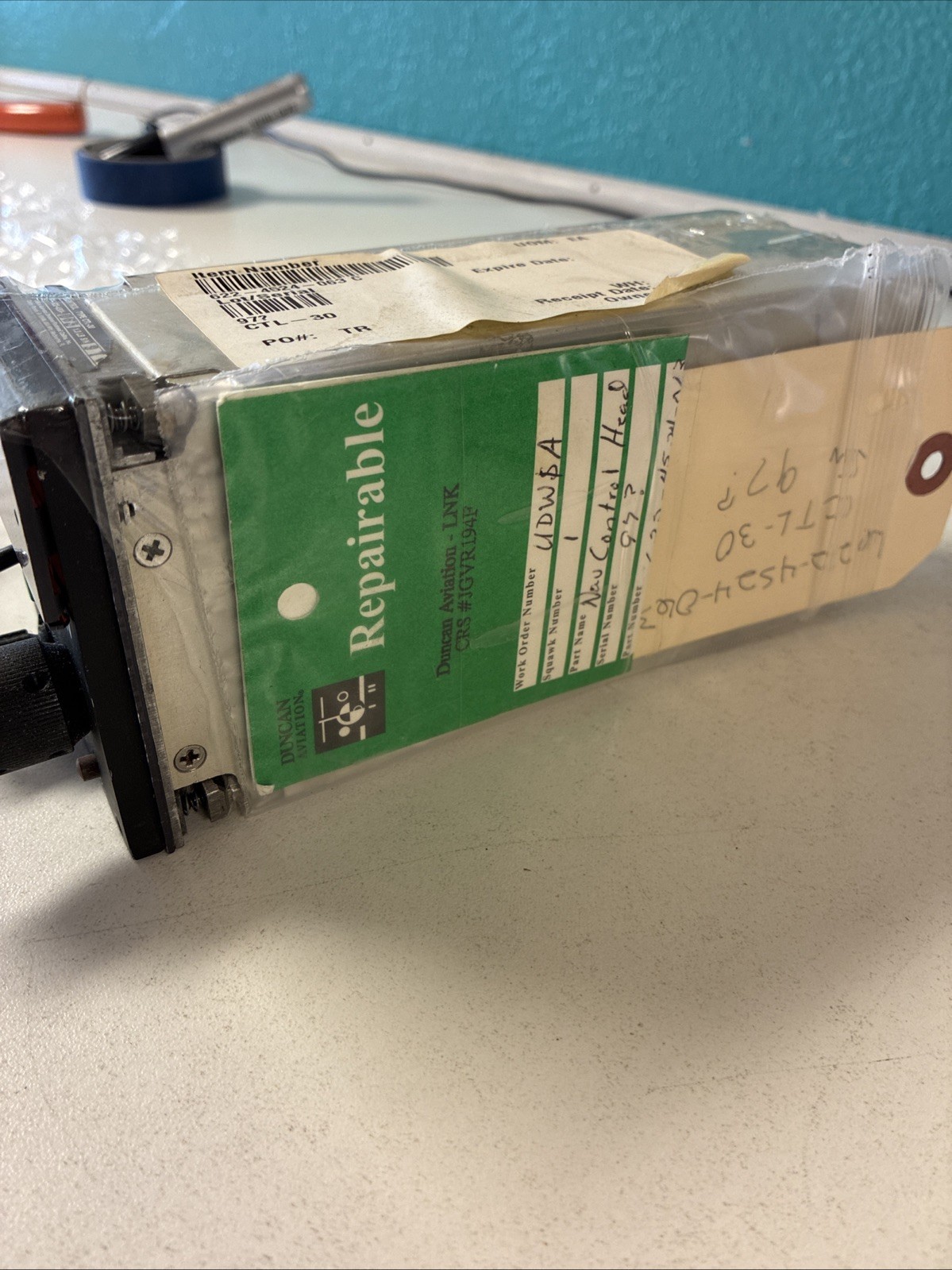 Collins Nav Digital Control Head P/N 622-4524-063