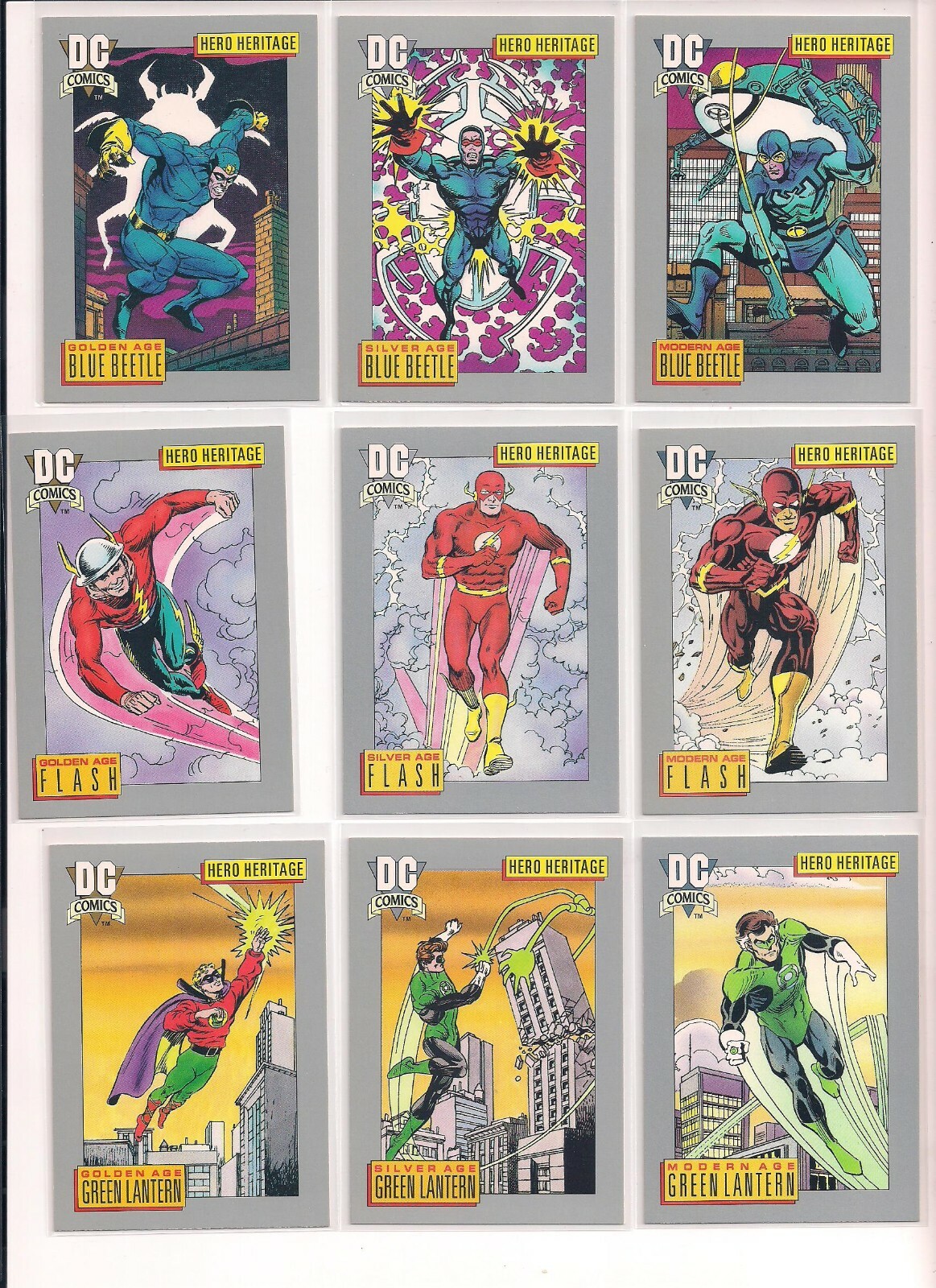 1991 Impel DC Universe Comics Trading Cards / U Pick / Choose From List / bx26