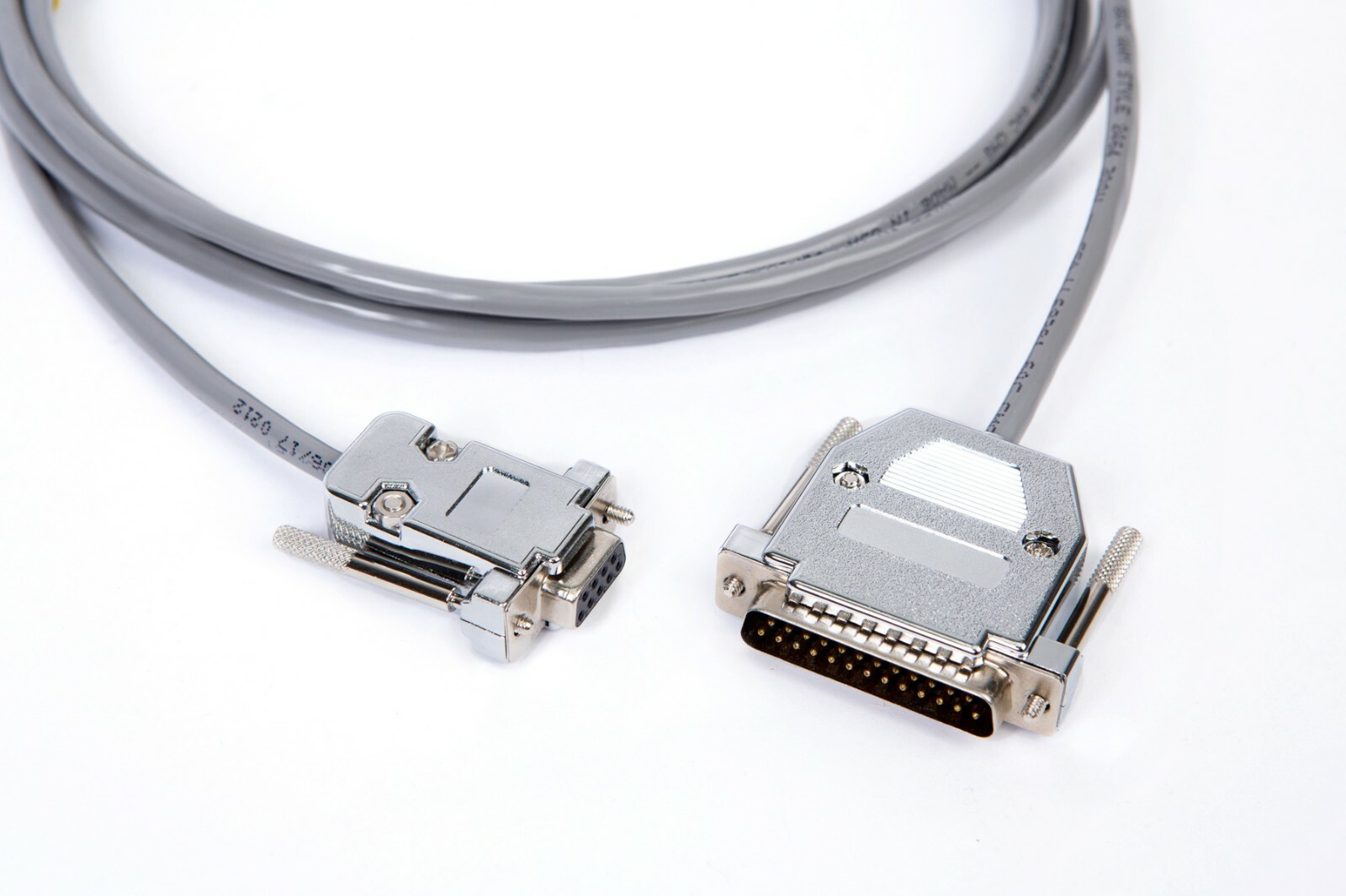 6 Ft Fanuc Fadal RS232 Serial Cable DB9 Female to DB25 Male, CNC DNC USA Made.