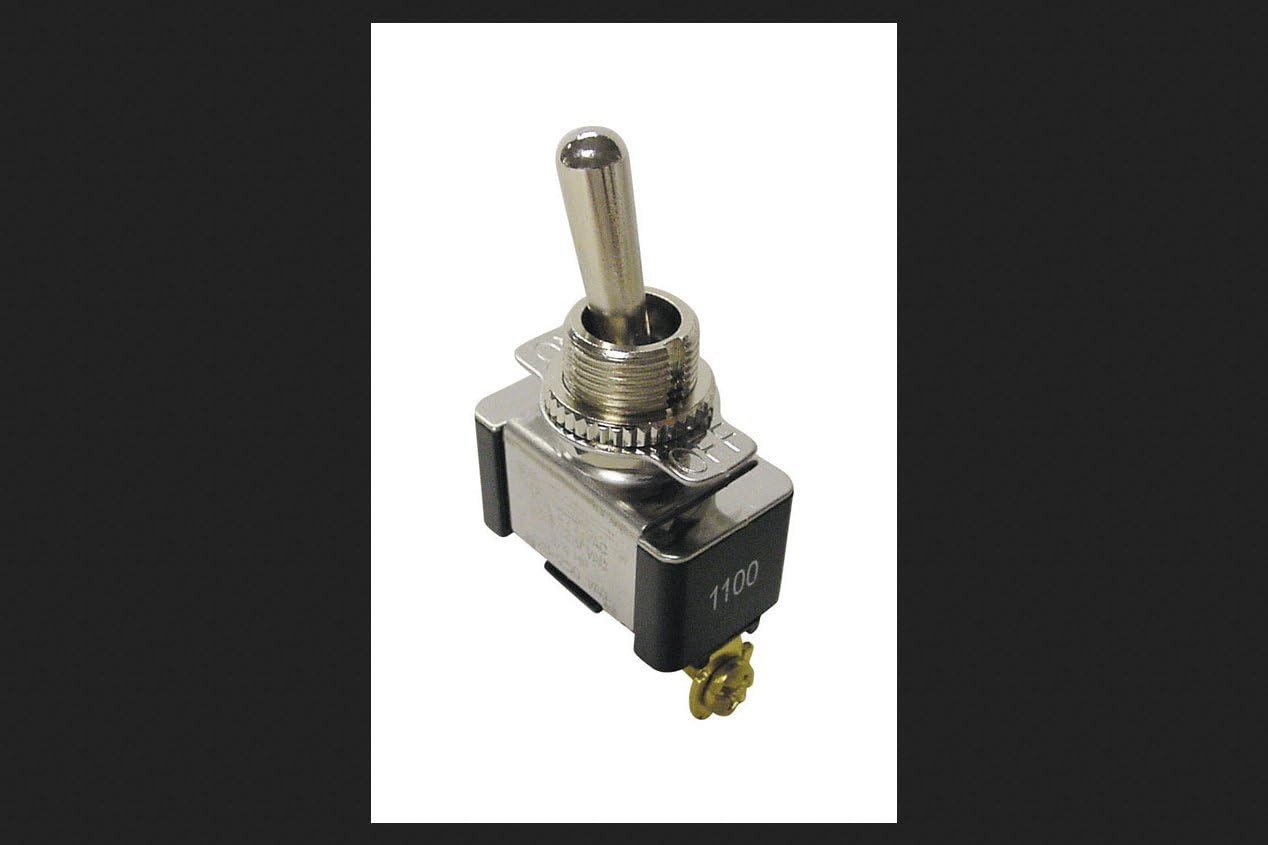 GSW-110 Electrical Toggle Switch, SPST, ON-OFF, 20 A/125V AC, O
