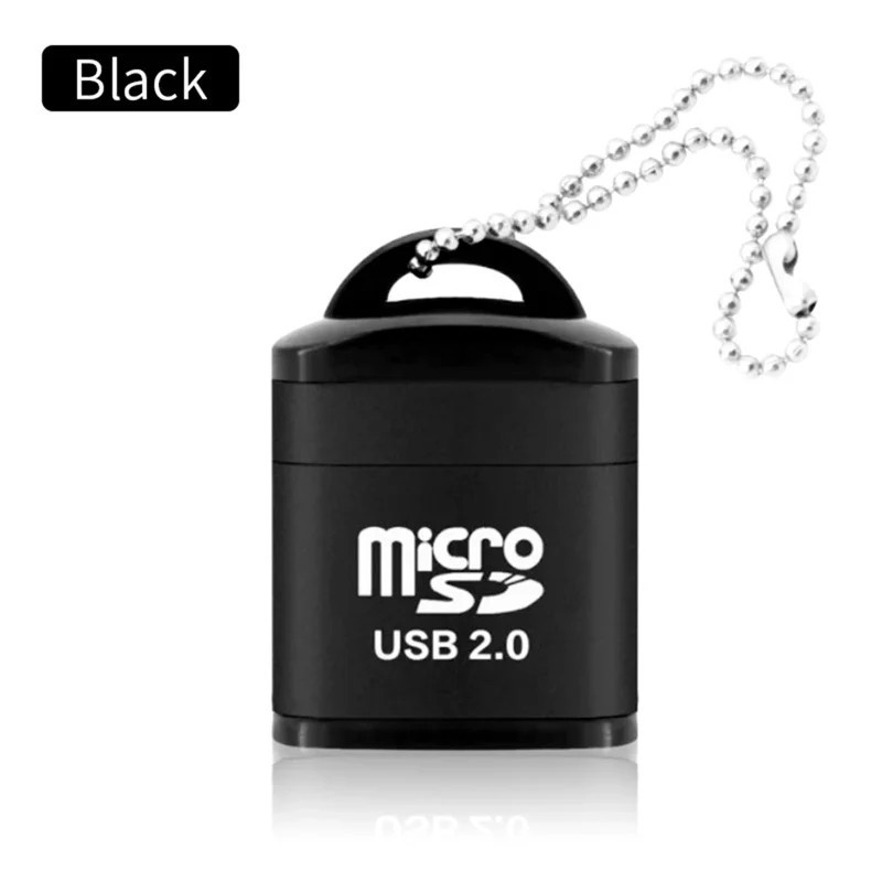 USB 2.0 Micro SD TF Memory Card Reader High Speed Adapter for PC Laptop Mac USB
