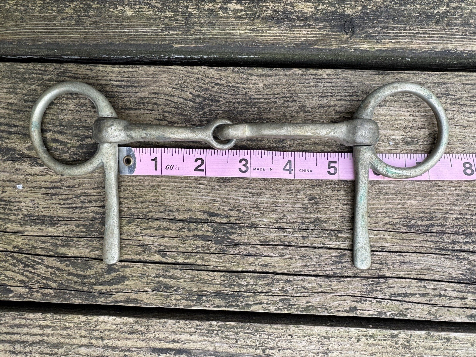 Metal half Cheek Snaffle bit for Horses