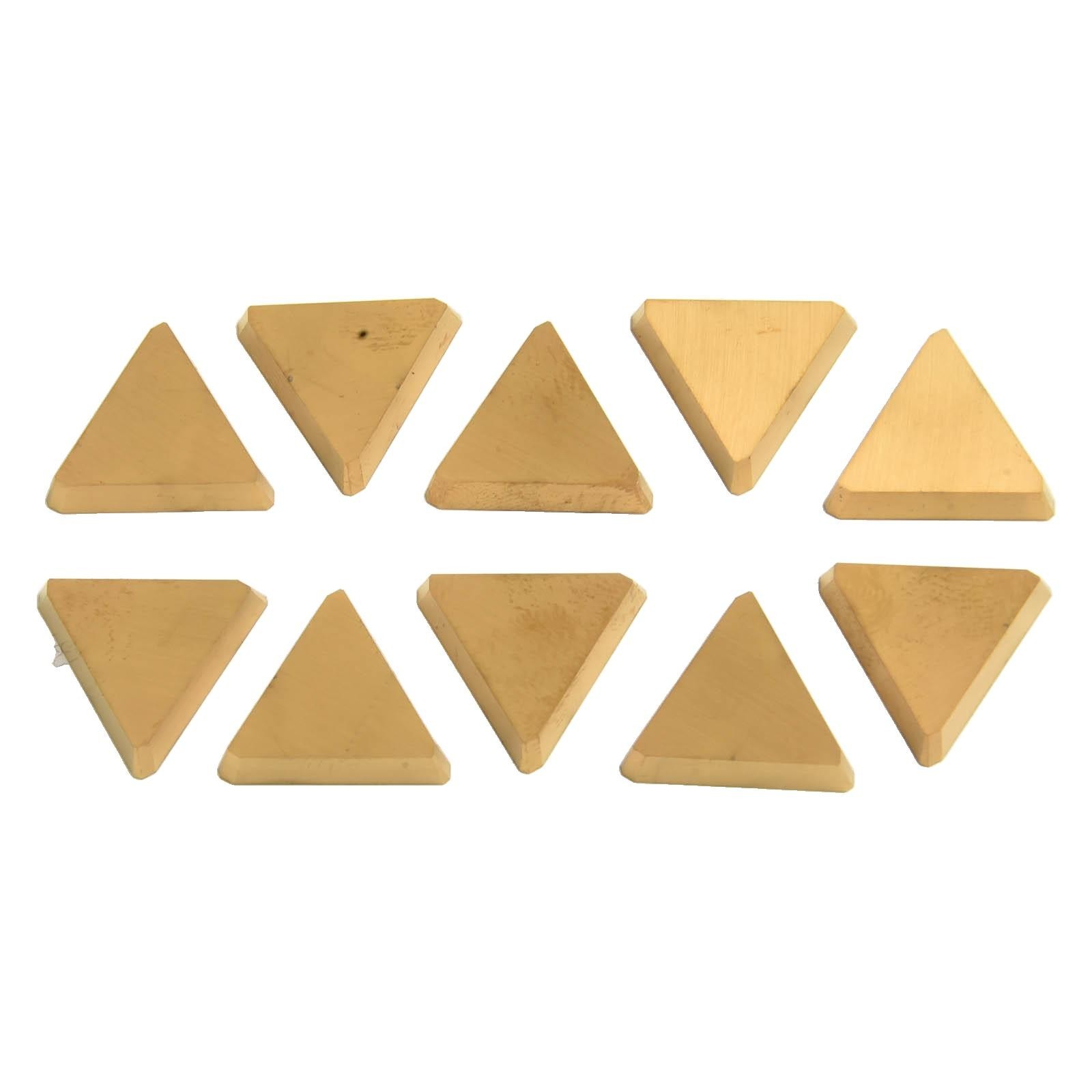 Milling Tools Pack of Ten with High Strength Carbide Insert Construction