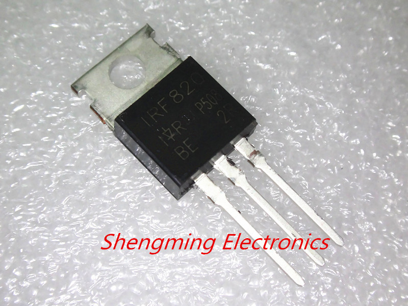 10PCS IRF820 TO-220 Mosfet Transistor good quality