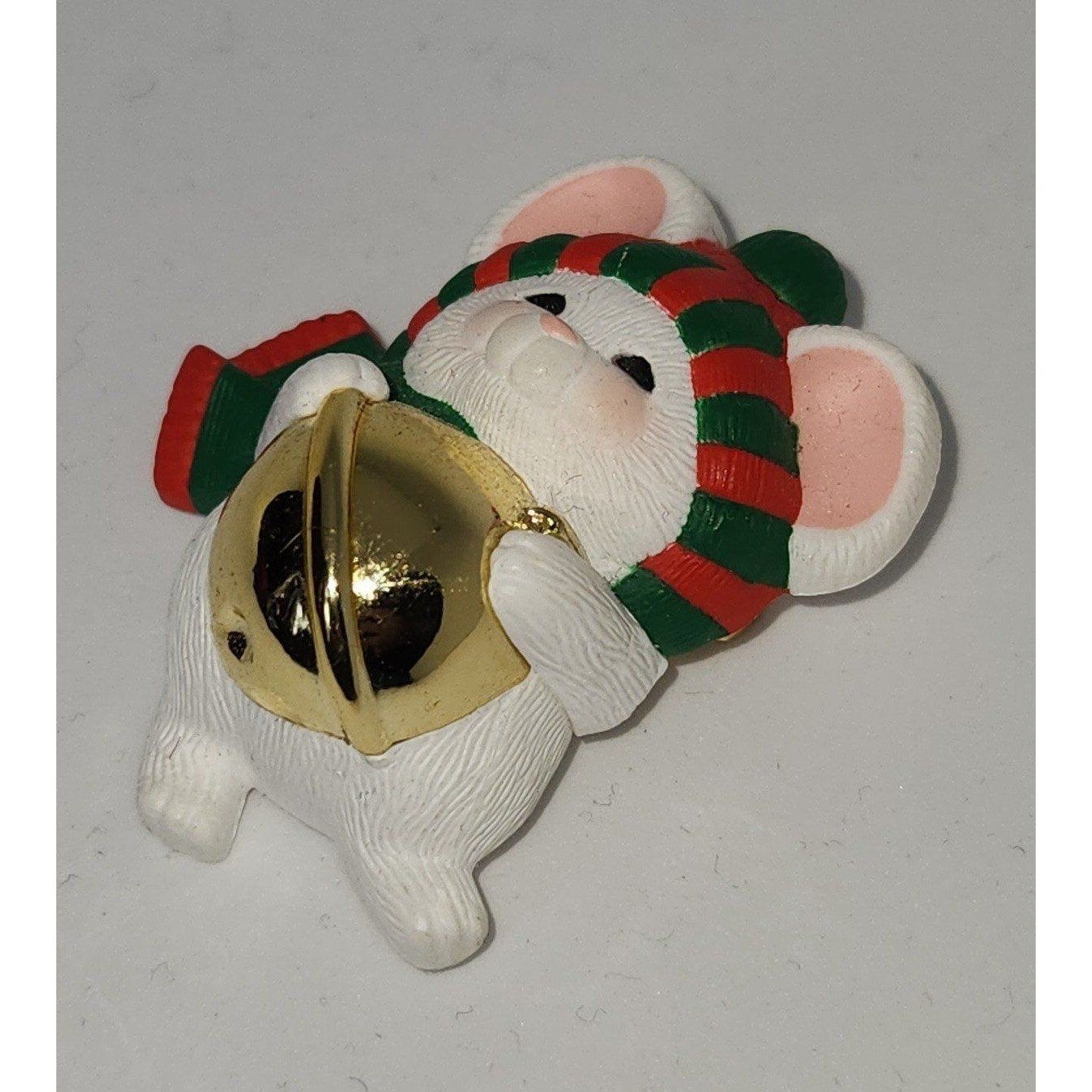 Vintage Hallmark Christmas Mouse Pin