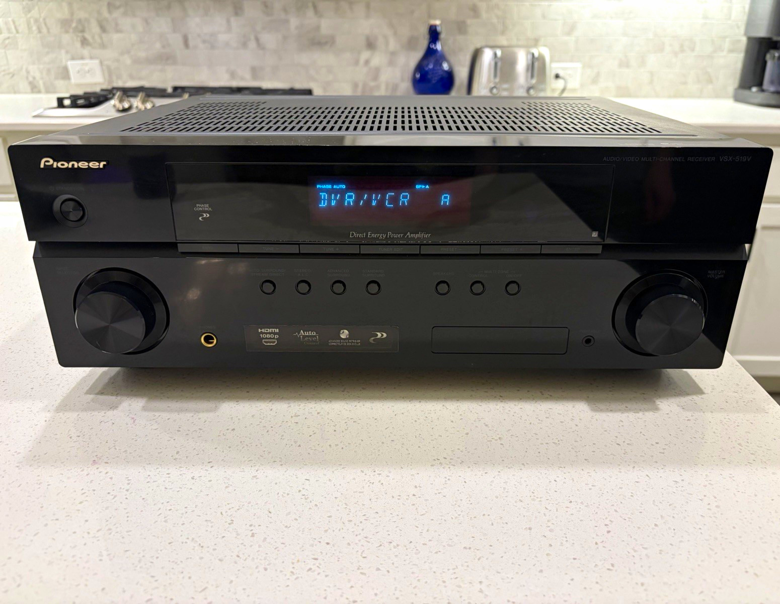 Pioneer VSX-519V-K 5.1 A/V Receiver 120W HDMI AM/FM Dolby DTS Black (No Remote)