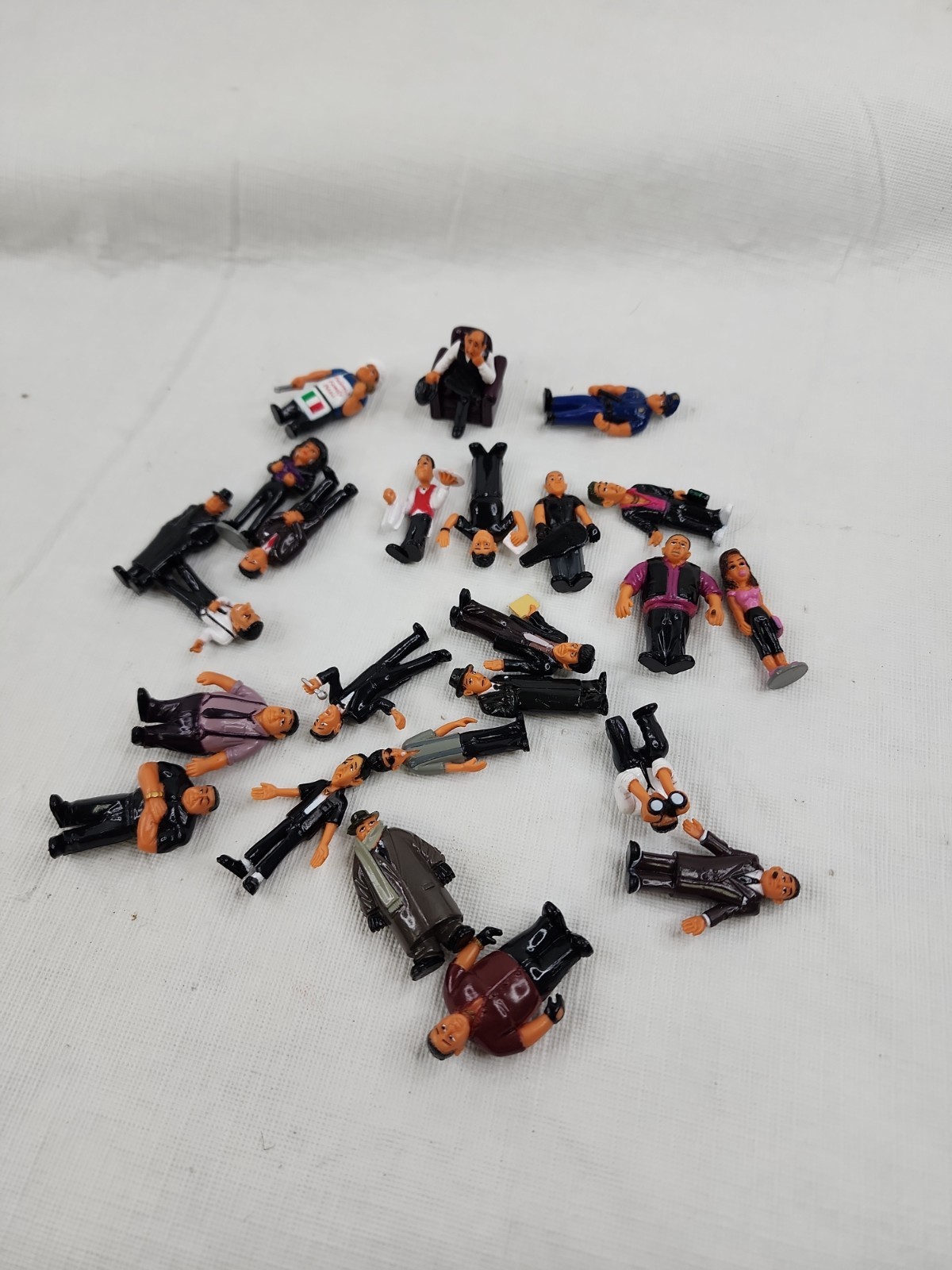 Homies Mini Figure Mixed Lot Of 24 Plastic People Figurines Mix Lot