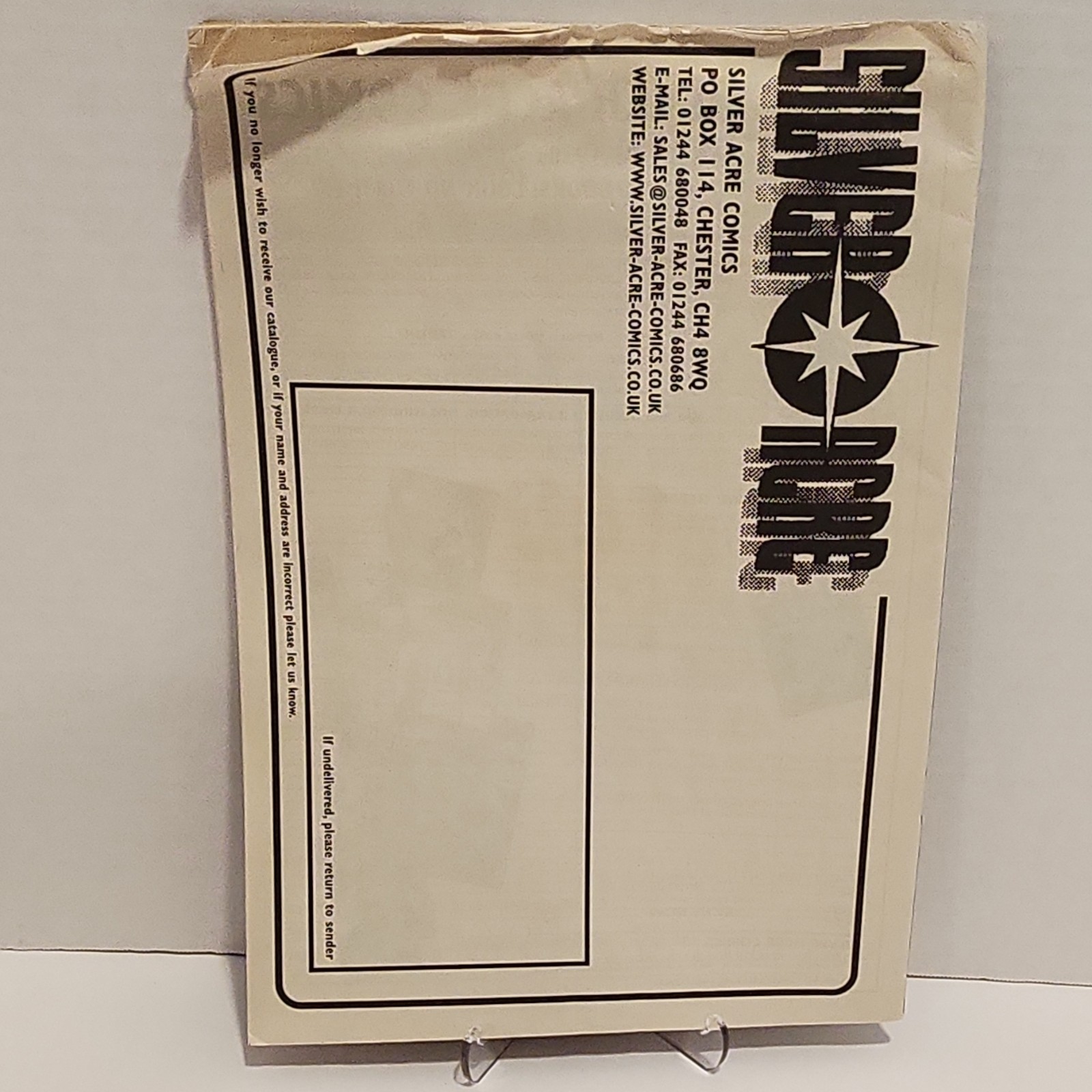 Silver Acre Comics Catalogue #3 Hulk vs Thing Spider-Man Marvel