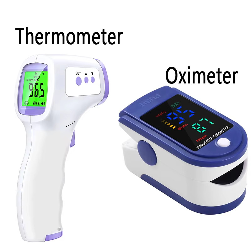 Finger Pulse Oximeter SpO2 Blood Oxygen & Heart Rate Monitor