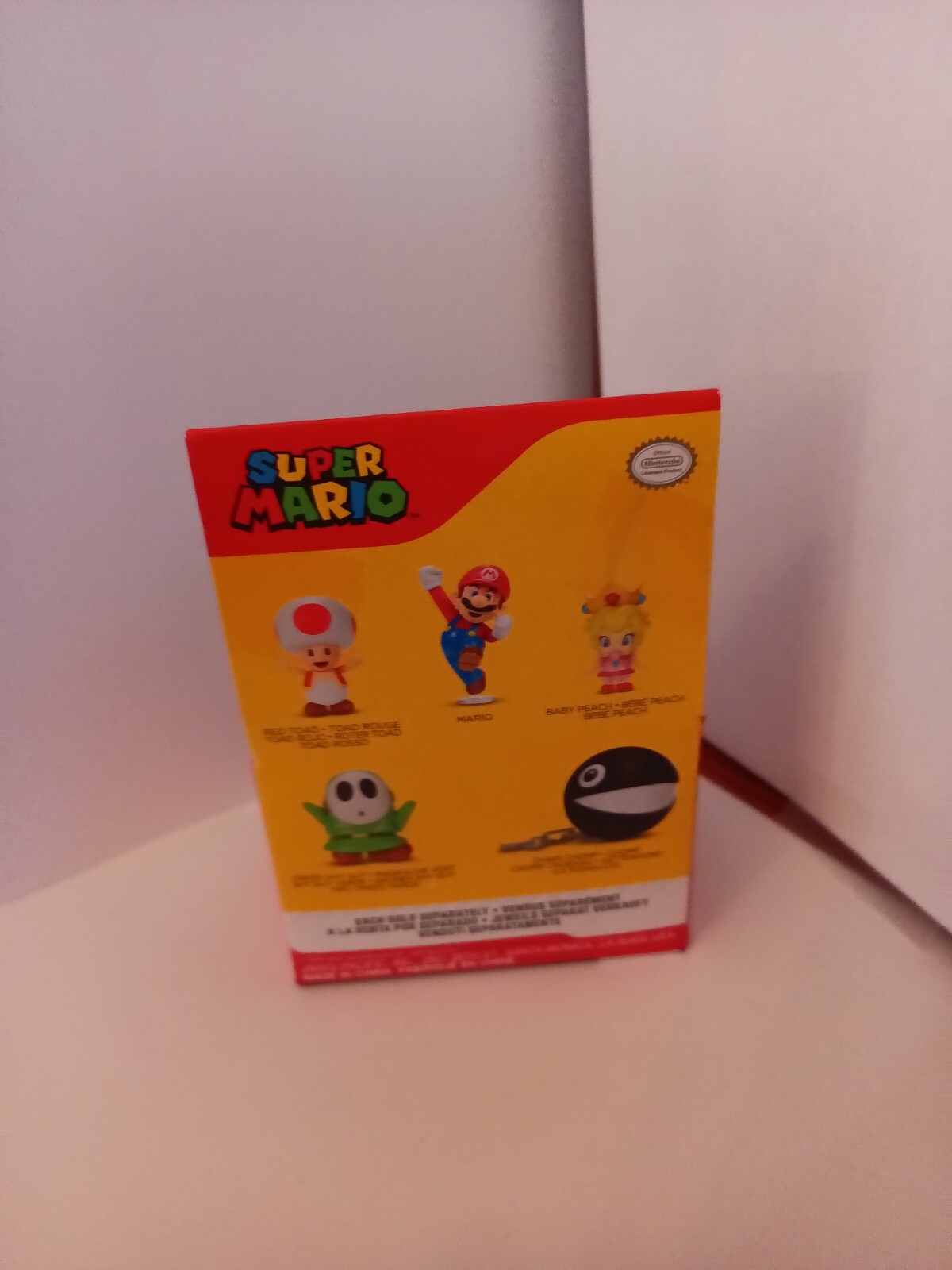 SUPER MARIO BROTHERS TOAD FIGURE JAKKS-NEXT DAY FREE SHIPPING