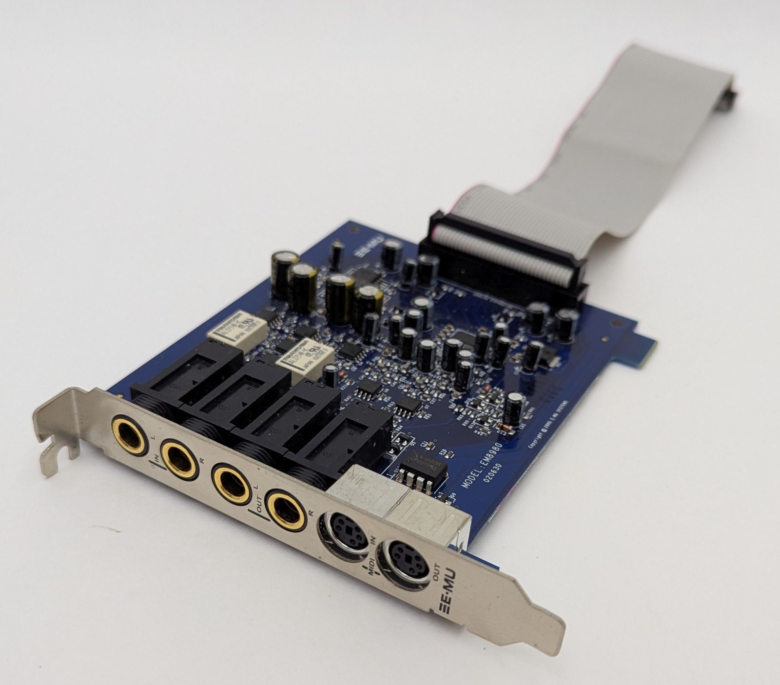 E-MU 1212M PCIe Digital Audio Interface System 1010 Main Card EM8982 EM8980 Set
