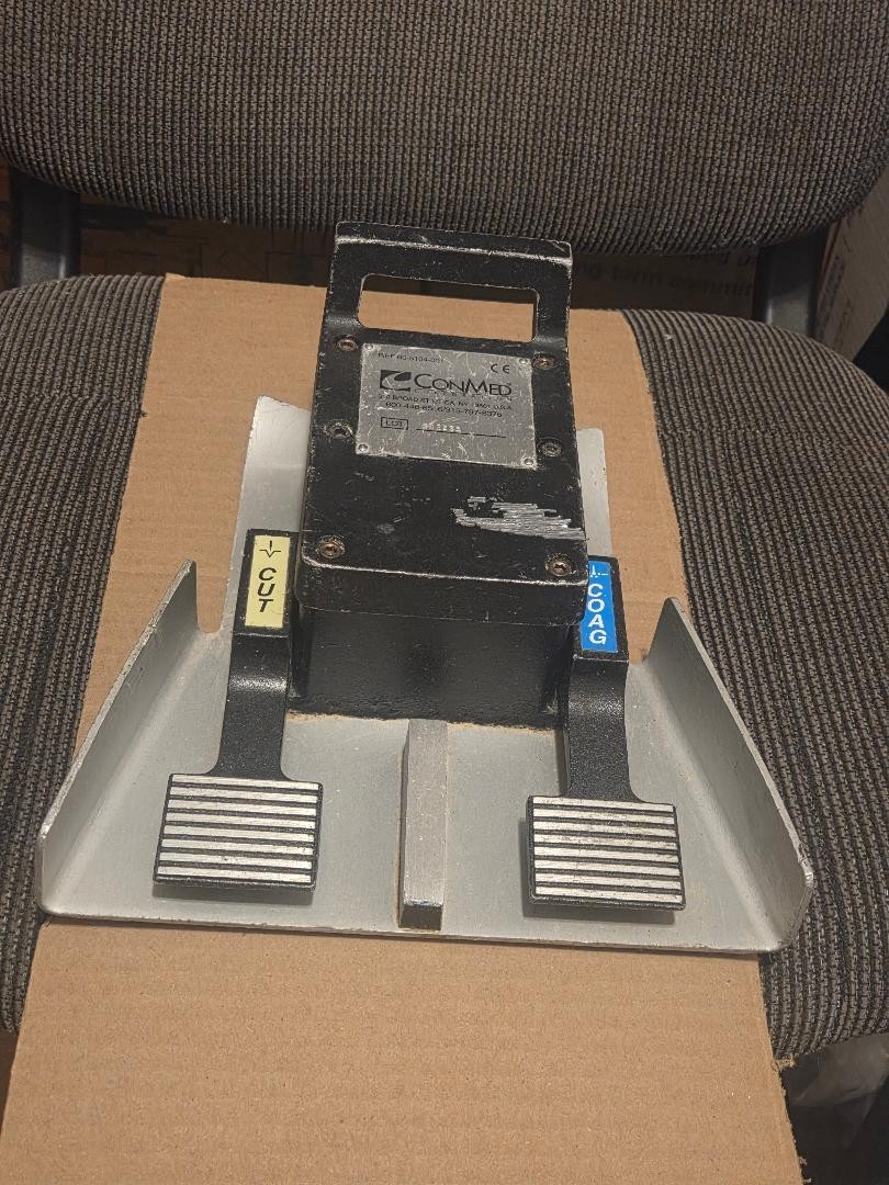 CONMED ELECTROSURGICAL FOOT PEDAL Ref. 60-5104-001