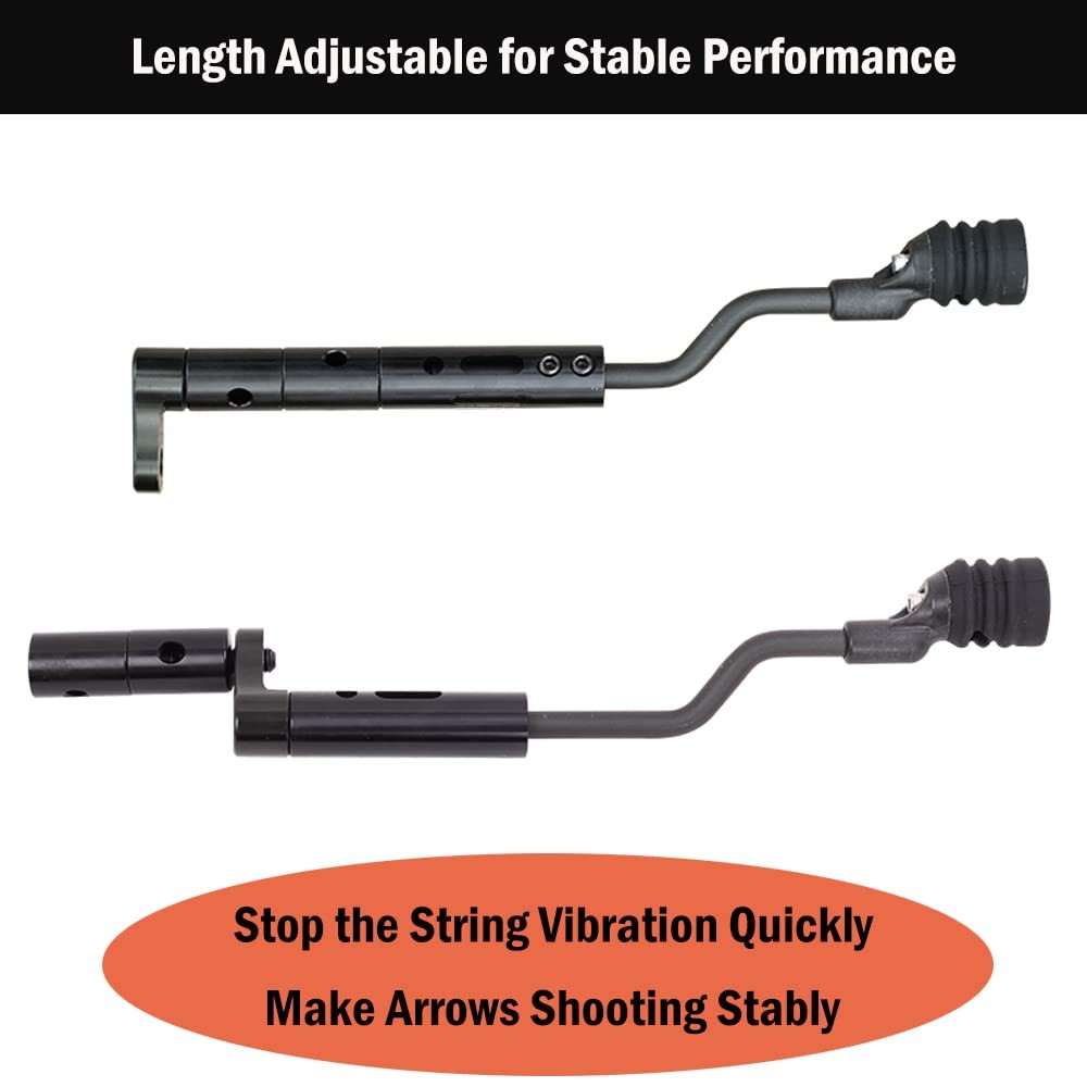 String Stop Bracket Decelerator Rod String Vibration Balance Bowstring Stop S...