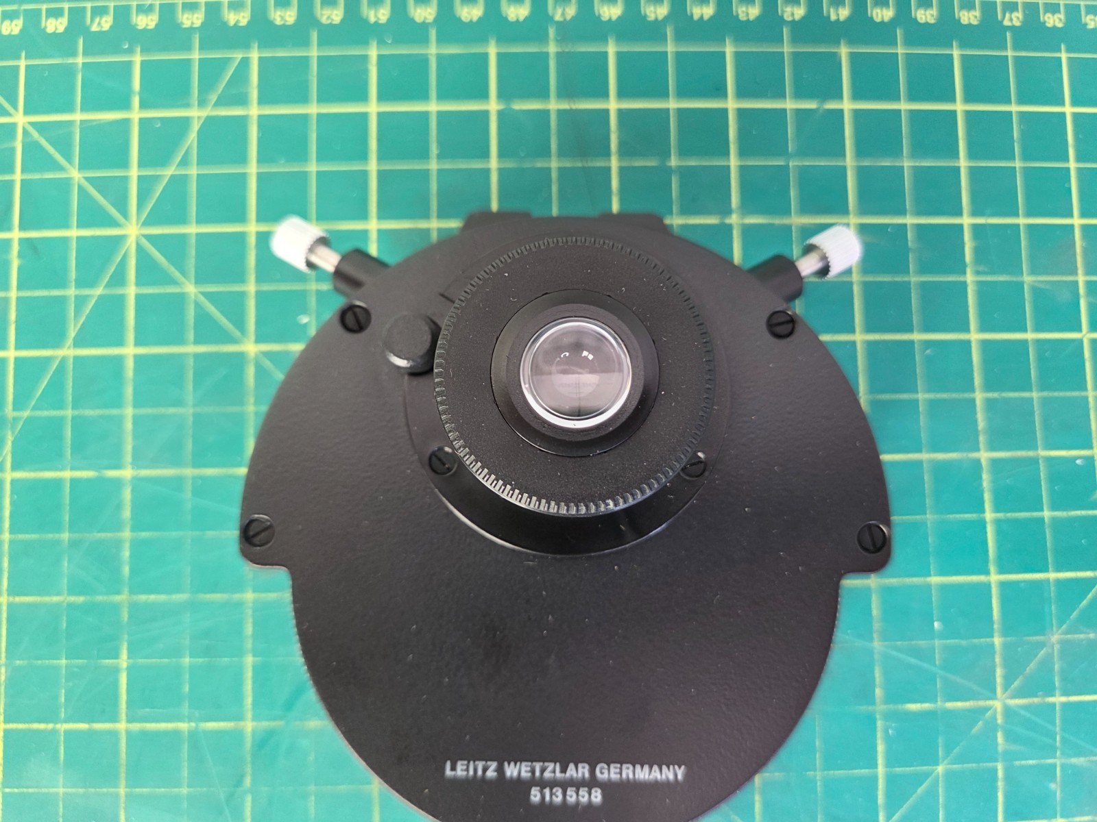 Leitz Wetzlar Microscope Phase Contrast Condenser 513558 #1
