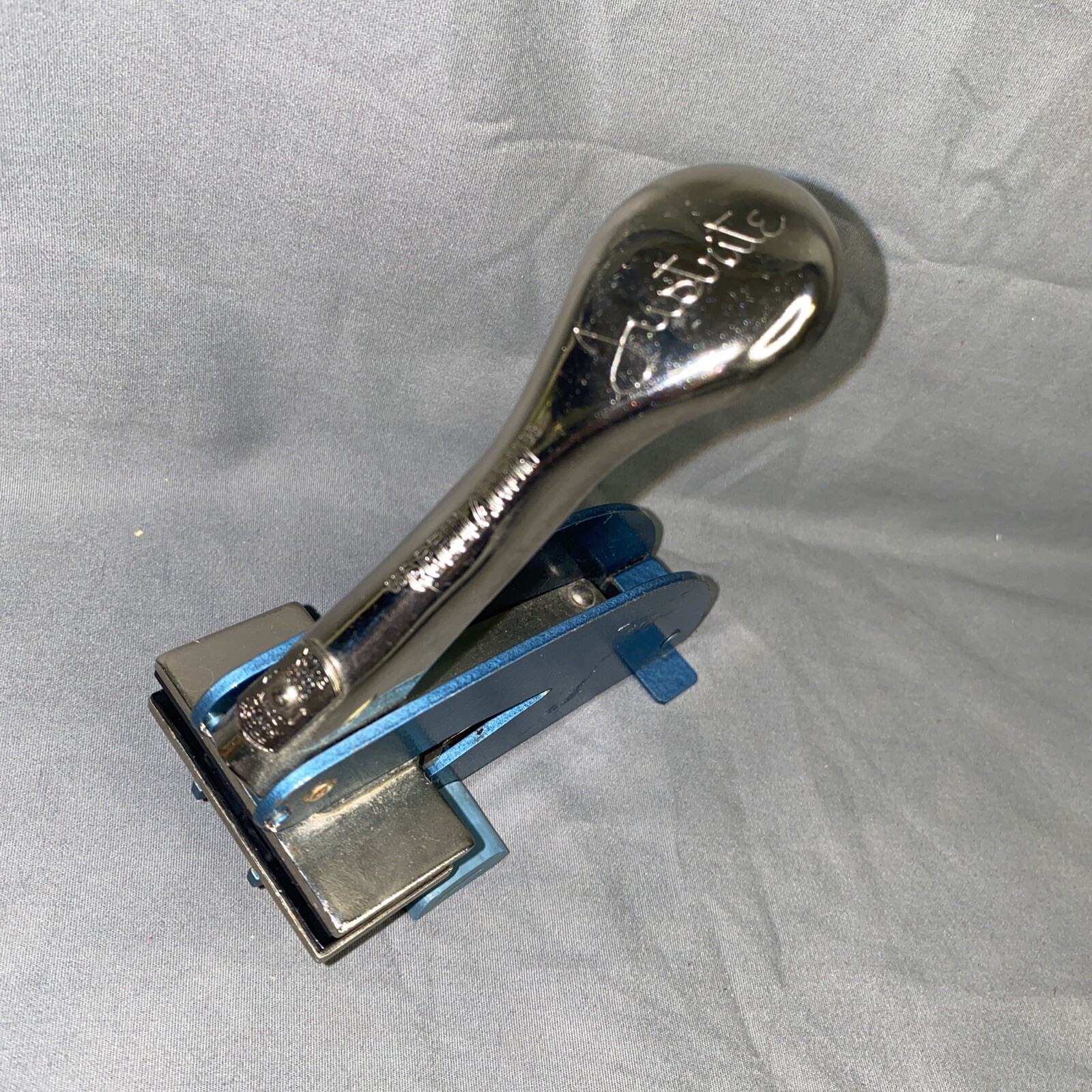 JustRite Embosser “Regulation” Desktop Tabletop Seal Stamp Public Envelope
