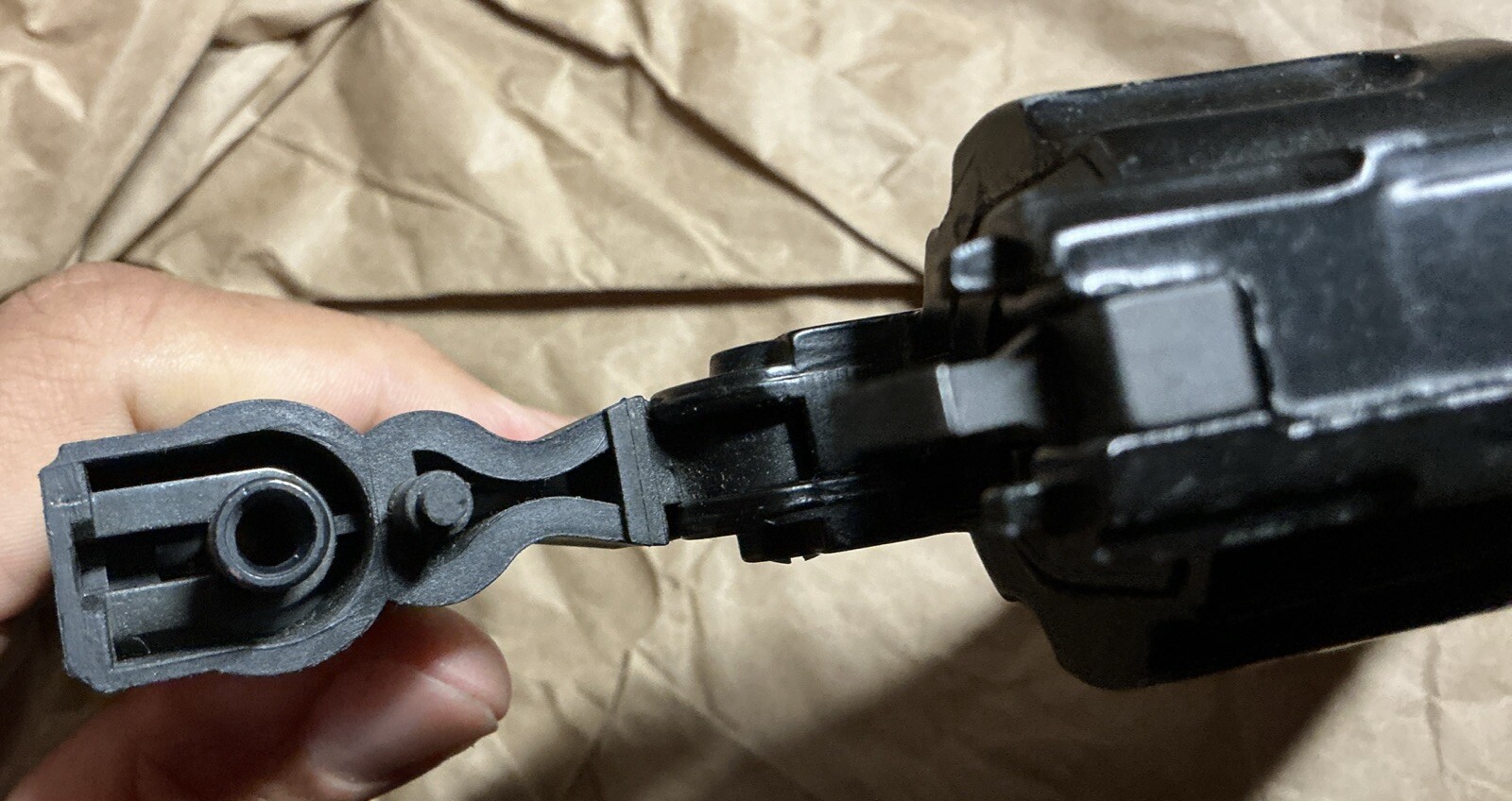 Crossman 357 pellet gun pistol Needs A Spring Adjust, Does Fire Functional