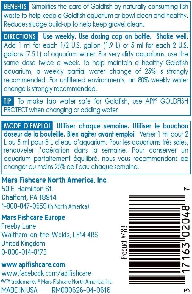 Aquarium Cleaner, 4-Ounce Bottle