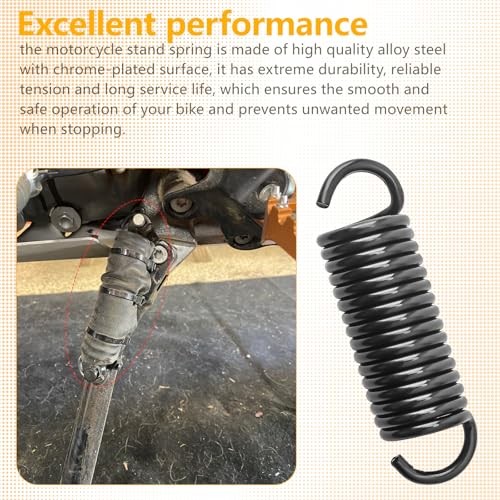 50057-02 Kickstand Spring, 3.4” Jiffy Kickstand Spring Harley Compatible with
