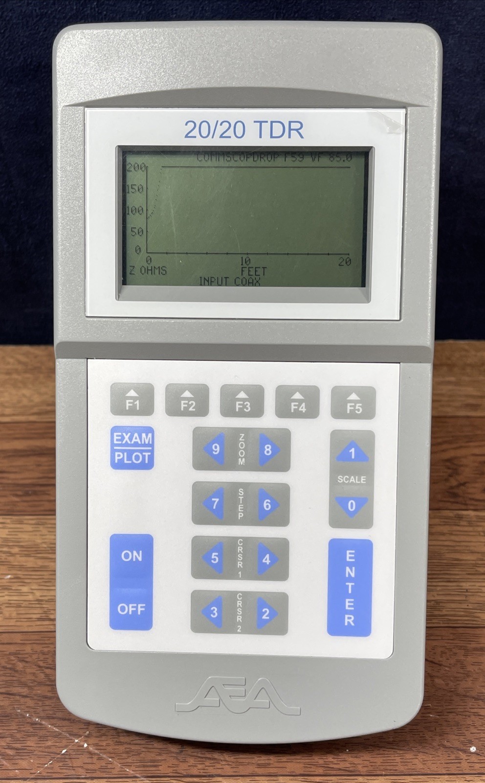 AEA Technology 20/20F TDR Cable Fault Locator Time Domain Reflectometer