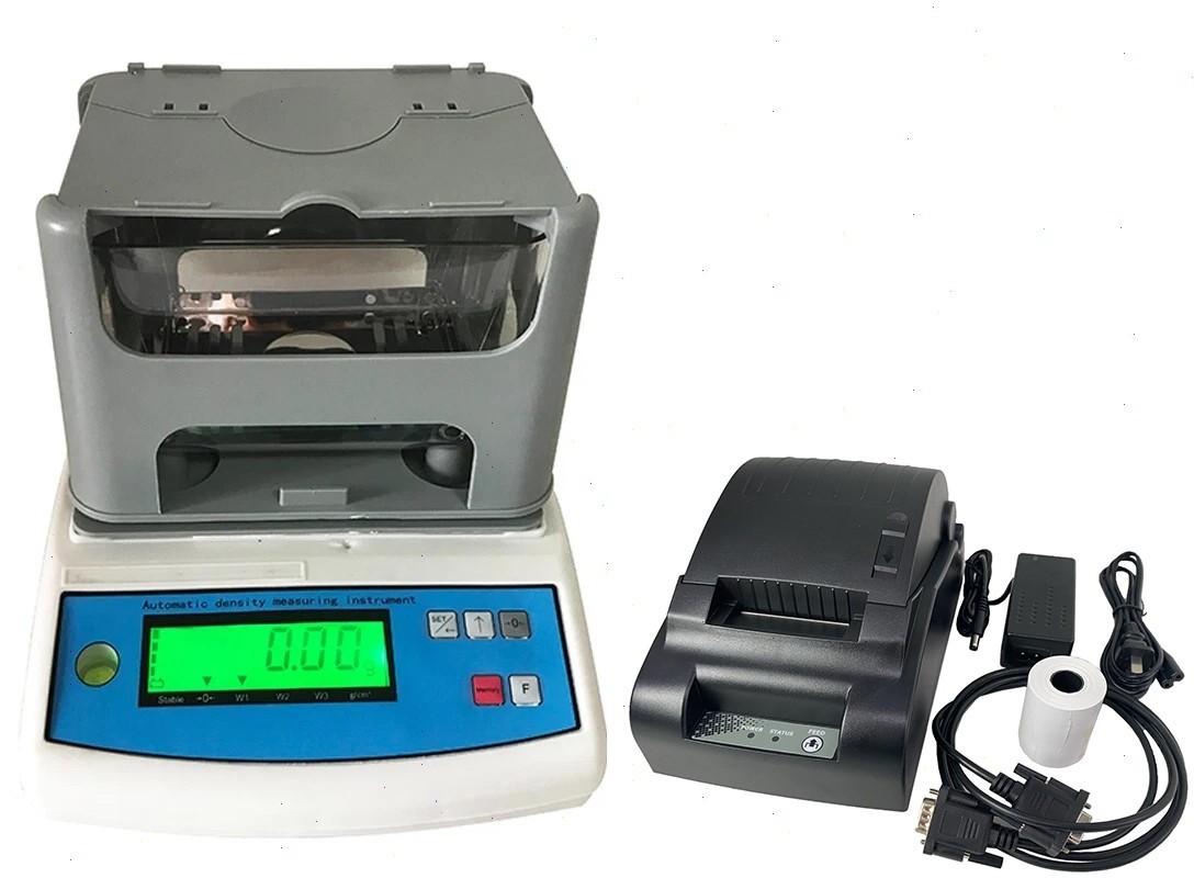 Solid Density Meter for Solid Materials with Printer RS232C 0.01-300g 0.001g/cm³
