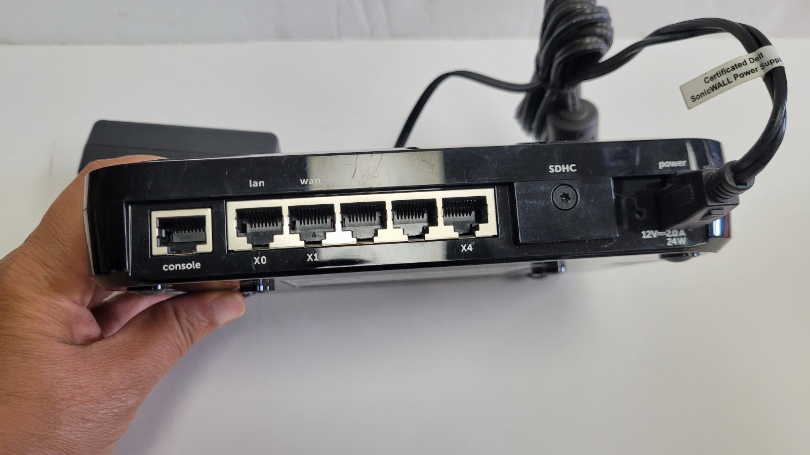 SonicWALL SOHO APL31-0B9 5-Port Network Security Device Not Tested, Parts Only