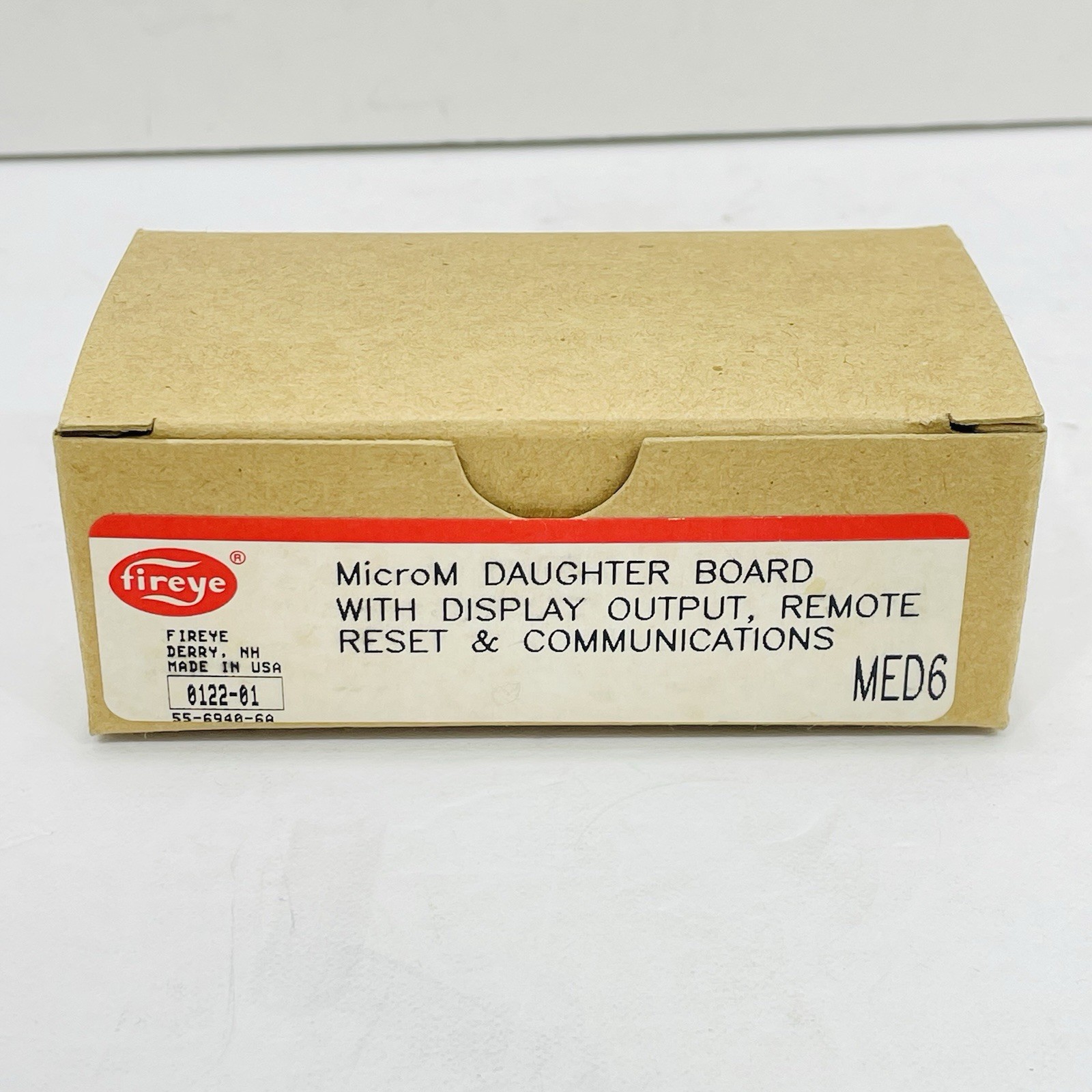 Fire MED6 MicroM Daughter Board With Display Output, Remote Reset & Comm. ~NEW~