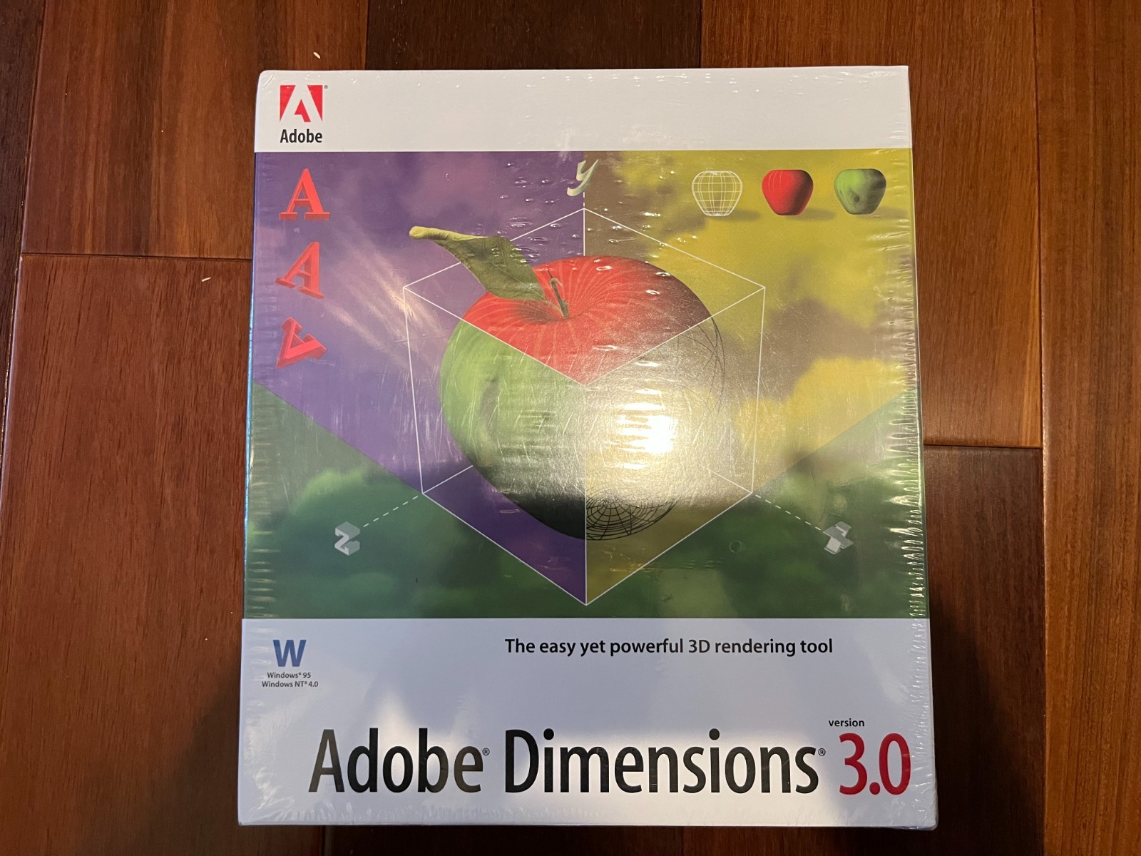 Adobe Dimensions 3.0 (NEW & SEALED) │ Vintage sofware for creating 3D artwork