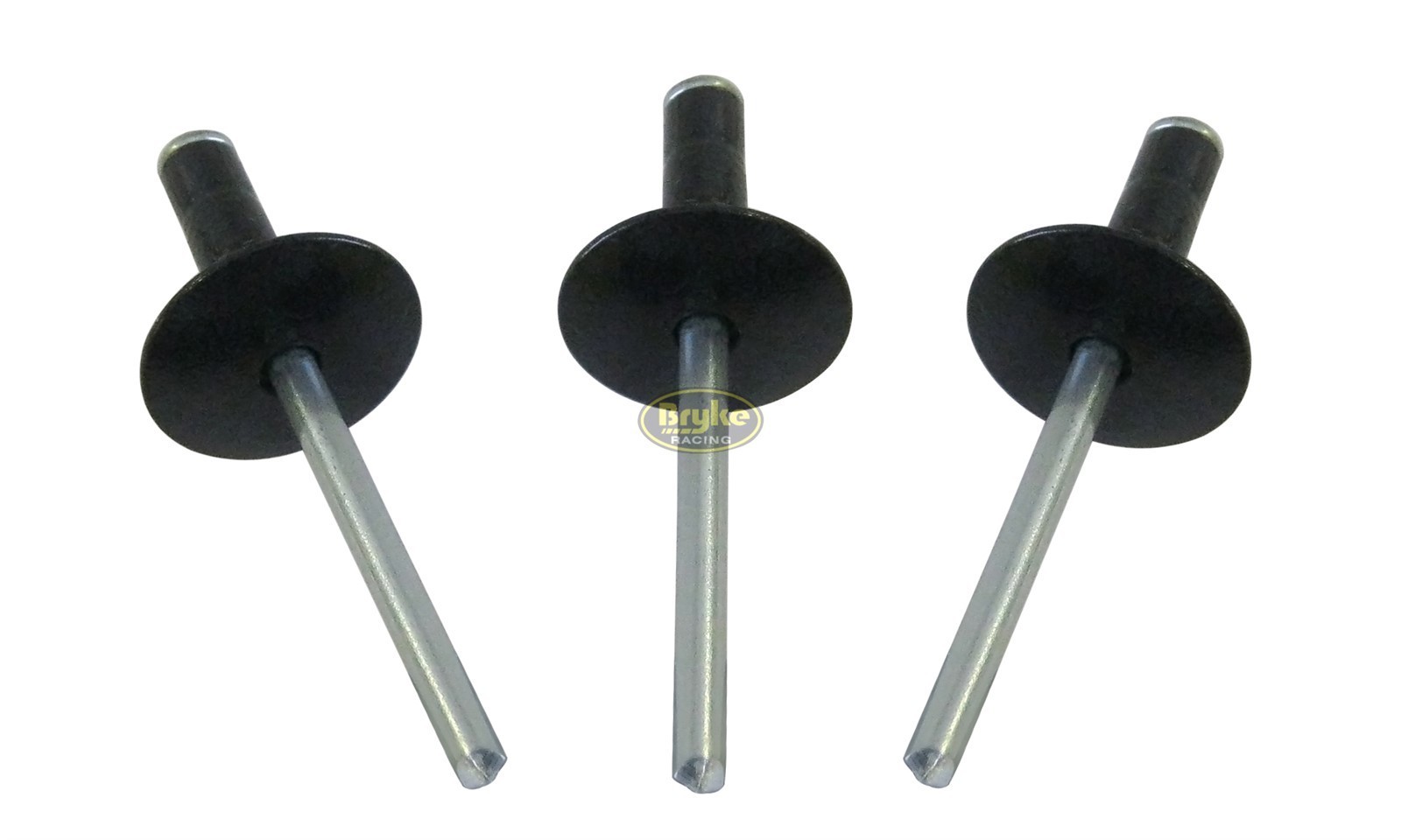 Multi Grip Large Head Flat Black Rivets 50ct Pop Rivet Racing Fastener IMCA USRA