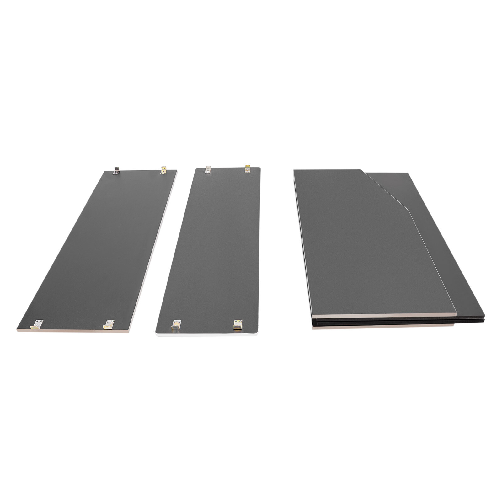 Double Layer Bar Prep Table Set - Mobile Bartender Station for Events